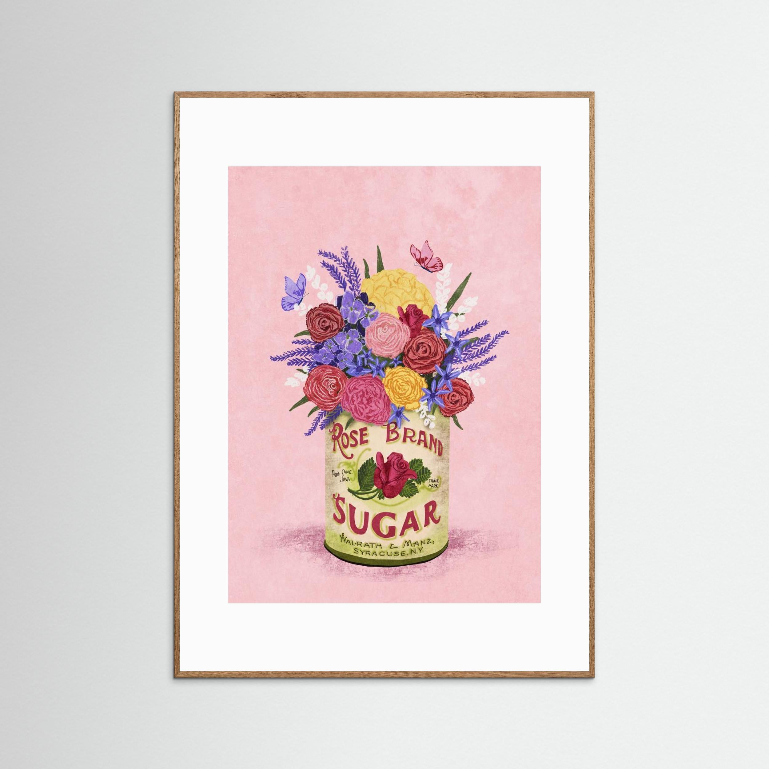 Flowers In a vintage Can by Raissa Oltmanns