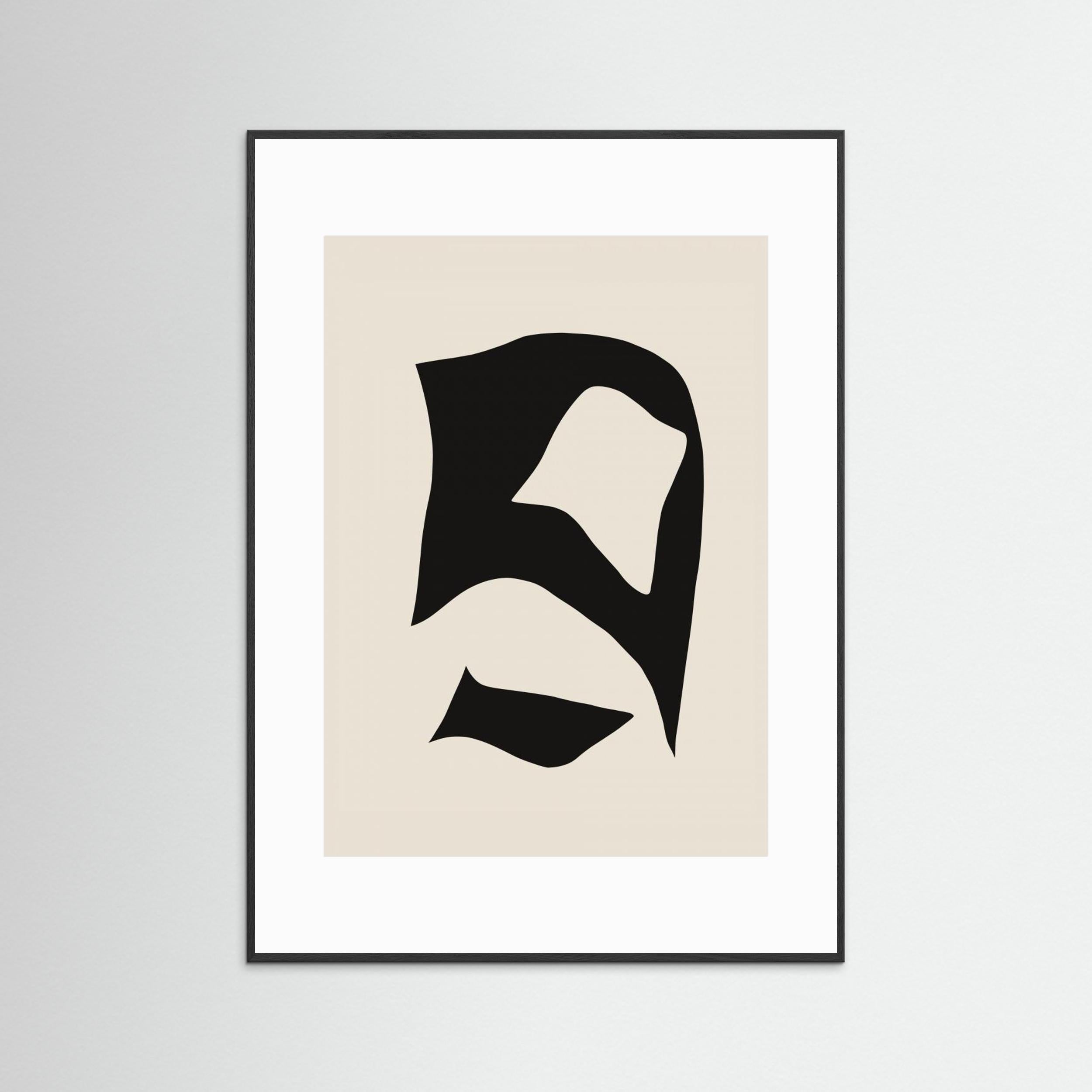 Distorted Black Cut Out by Little Dean