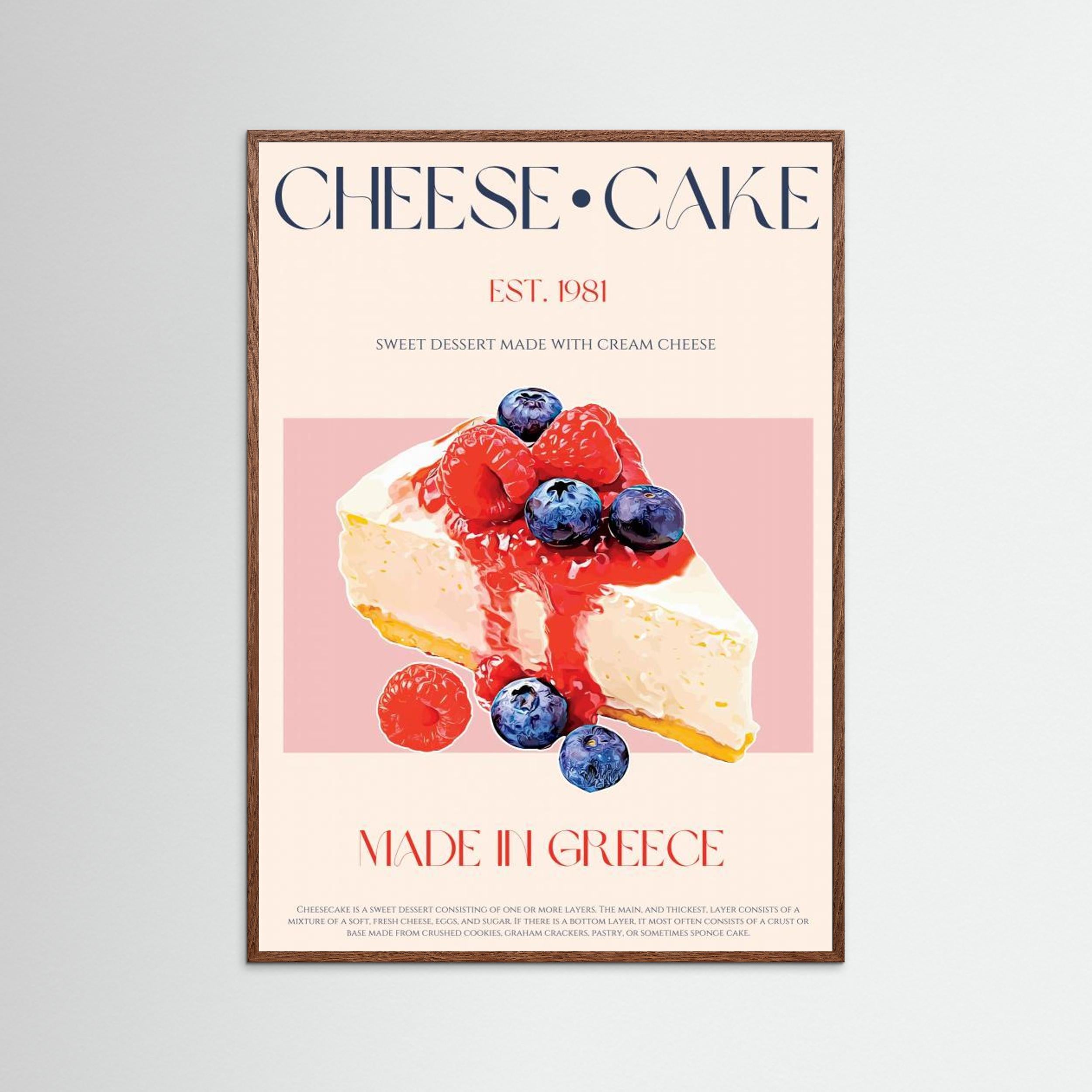 23ratiocheesecakeprint by Nazma Khokhar