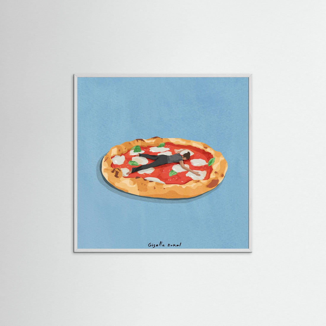 Pizza Girl by Giselle Dekel
