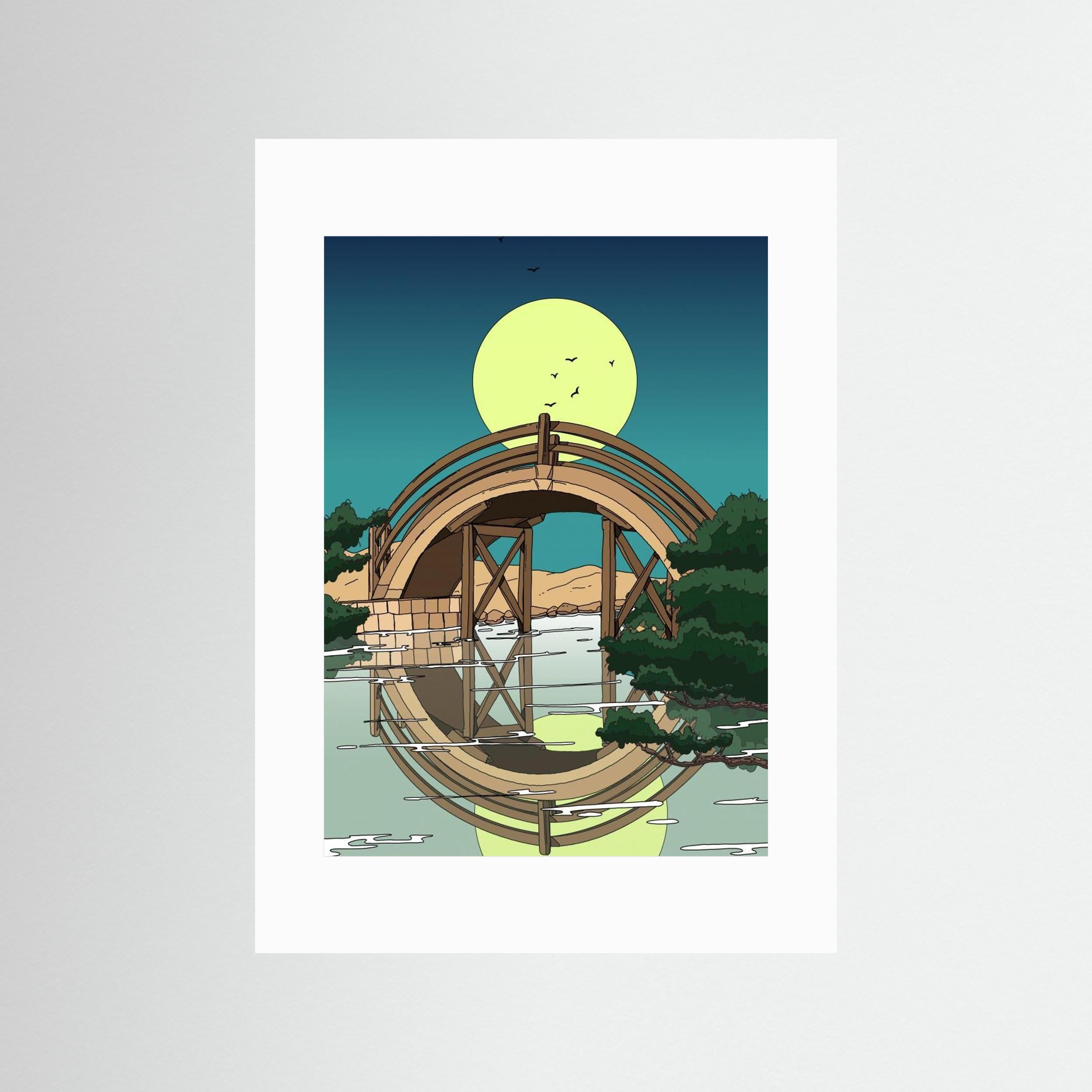 Japanese Bridge by Nicholas