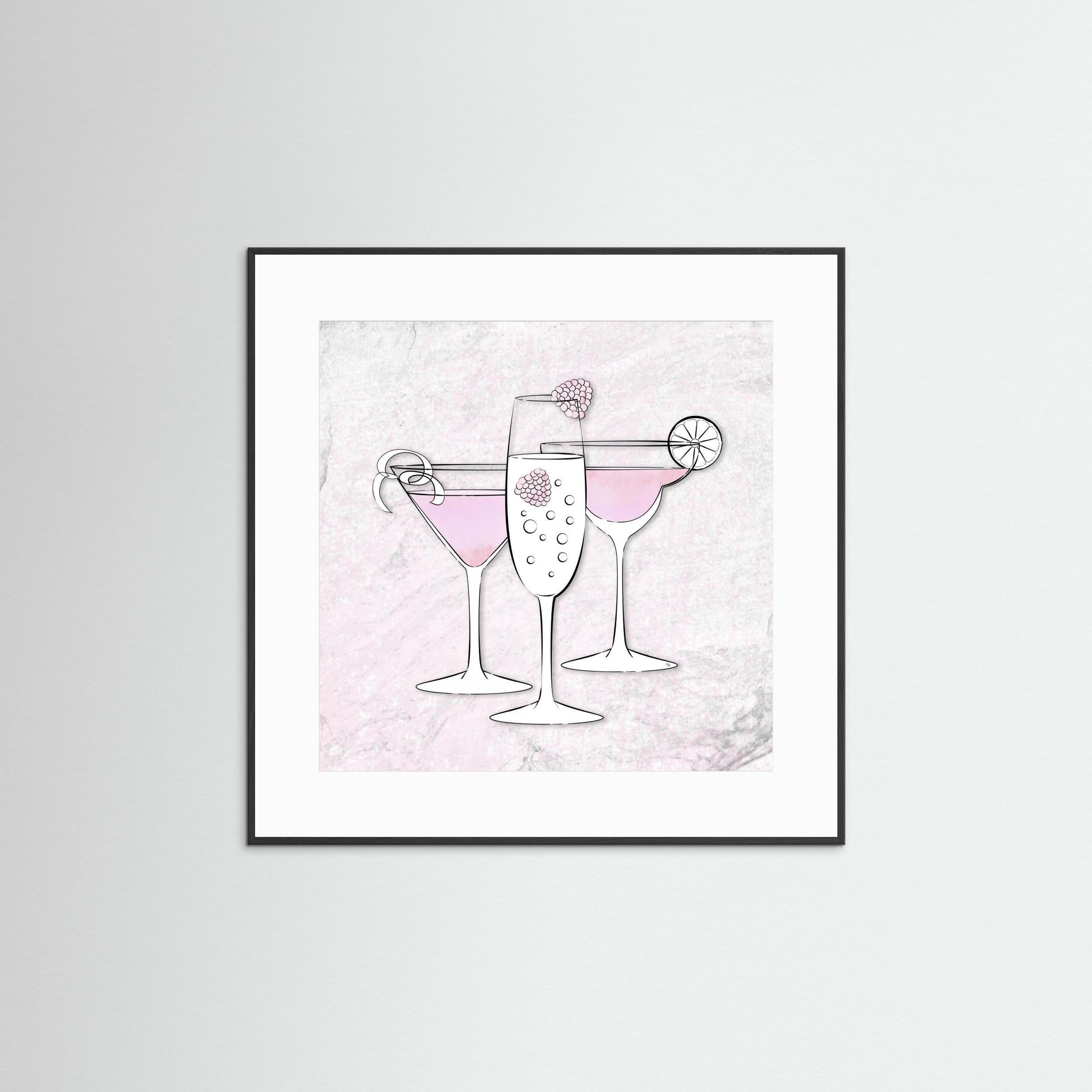 Pink Drinks by Martina