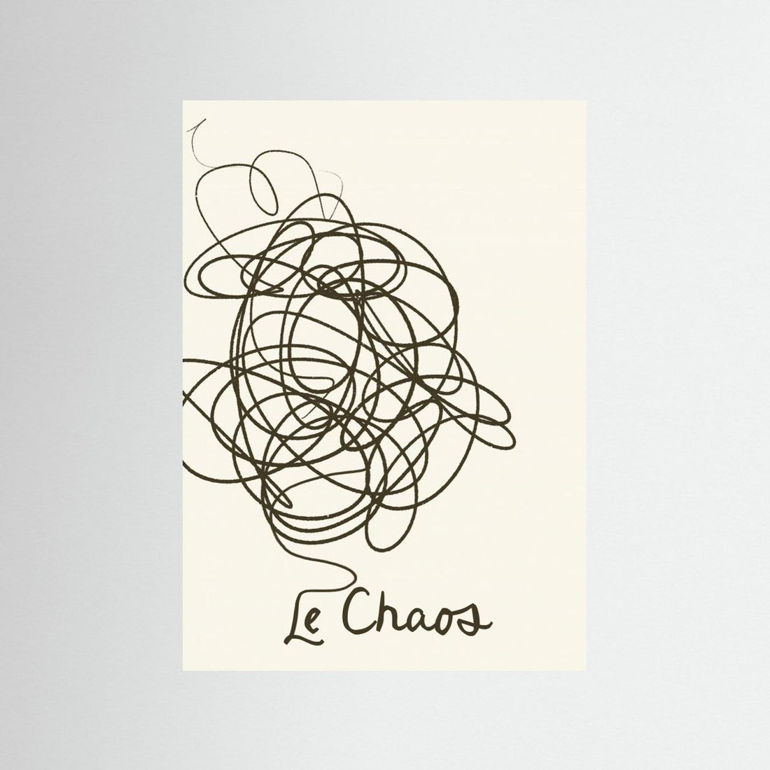 Tangled Lines of Chaos by Treechild
