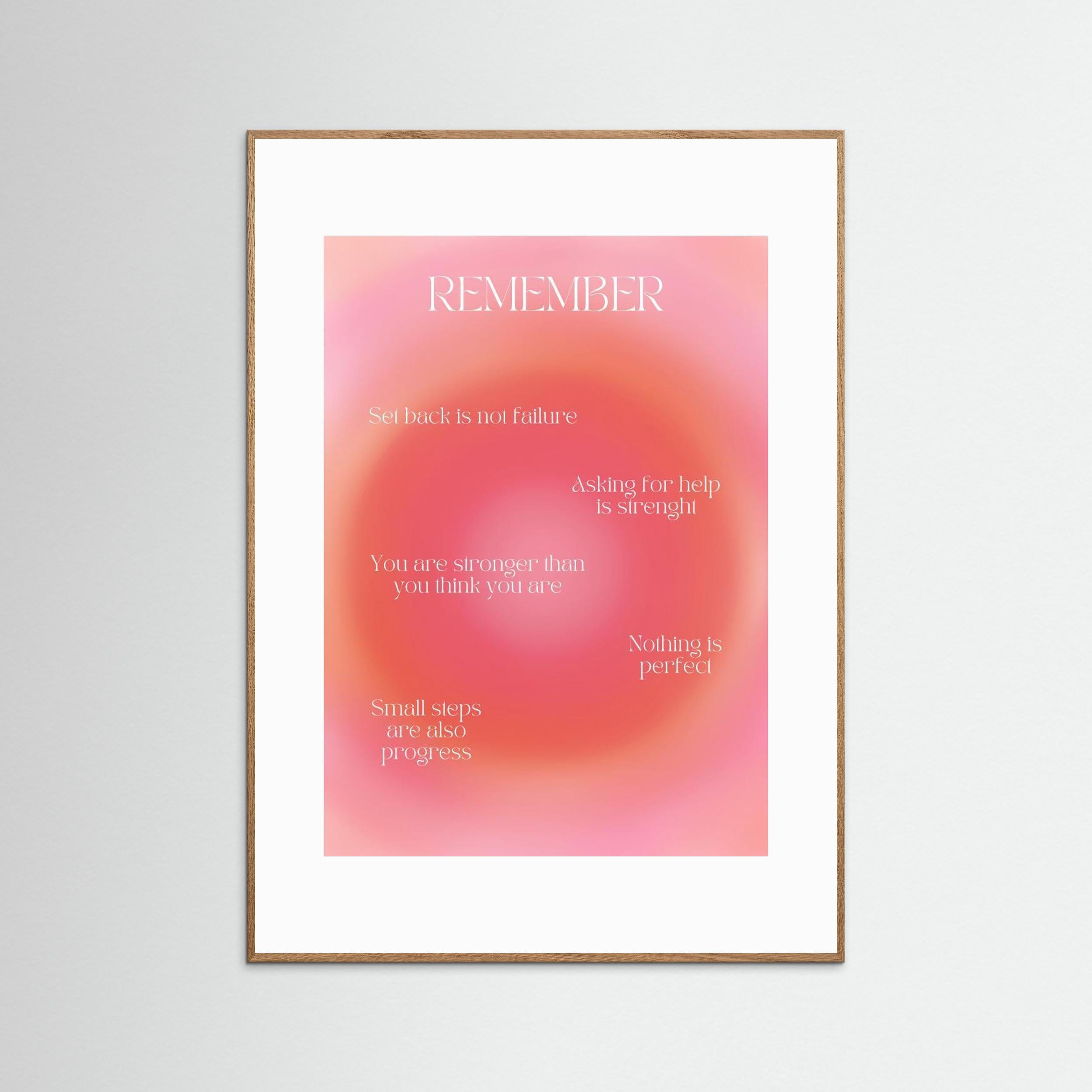 Motivational Aura Poster by Amélie