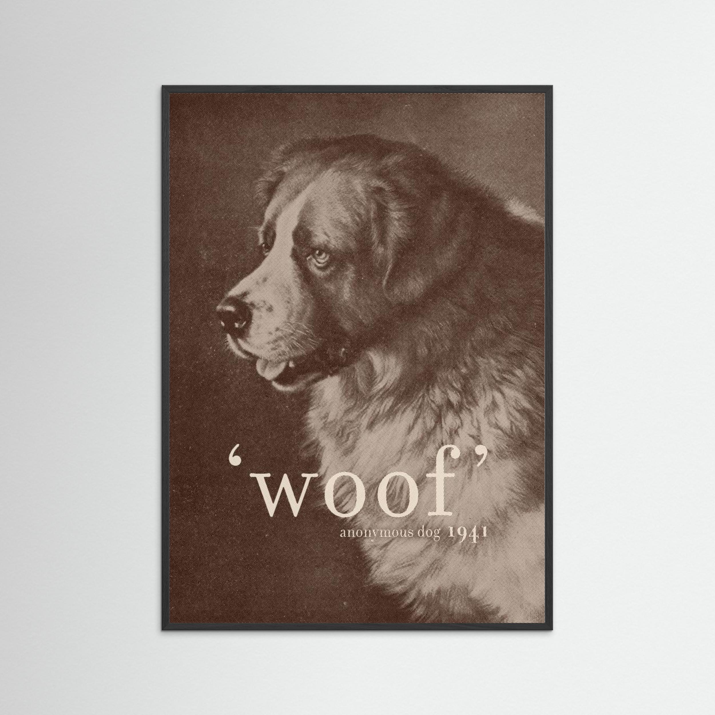 Famous Quote Dog by Florent Bodart