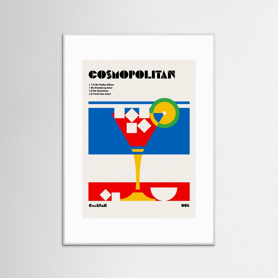 Cosmopolitan Bauhaus Cocktail by Retrodrome