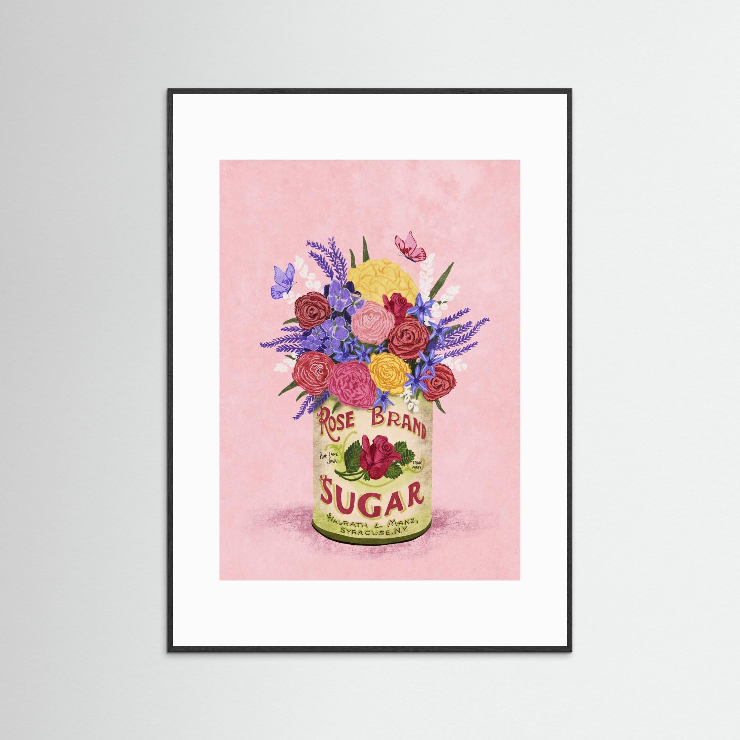 Flowers In a vintage Can by Raissa Oltmanns