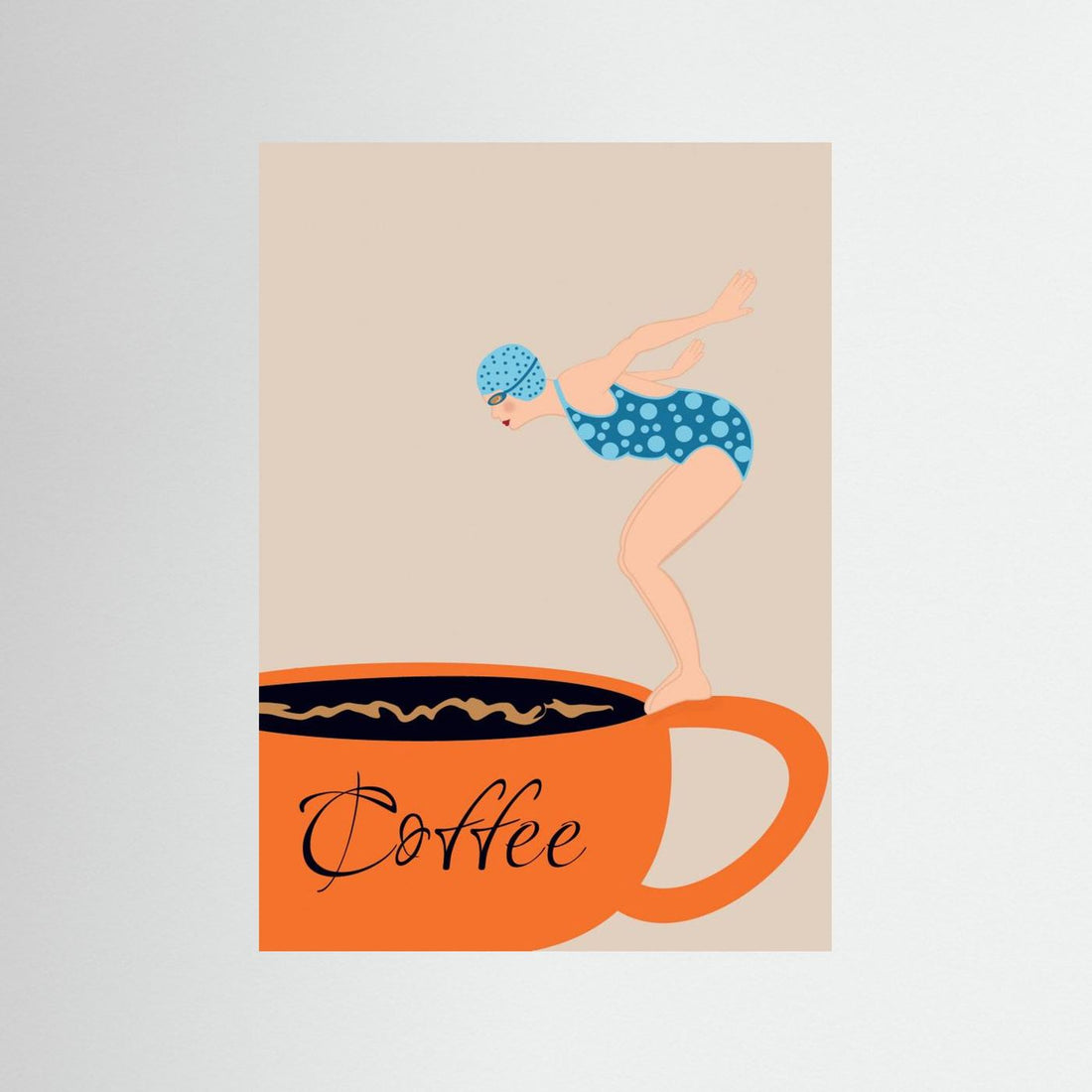 Coffee Diver by Sannel Larson