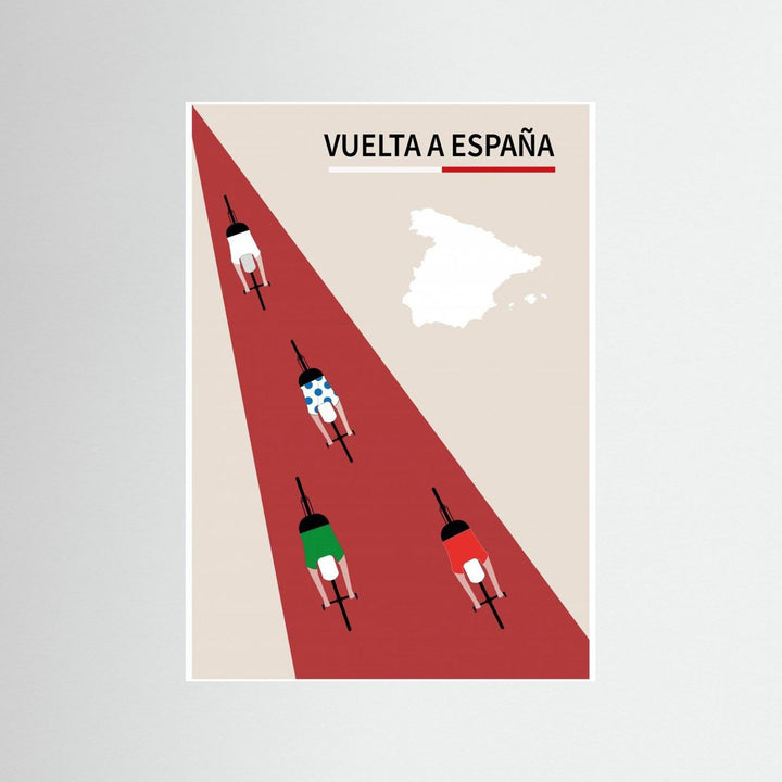 Vuelta a espana Poster by Paperago