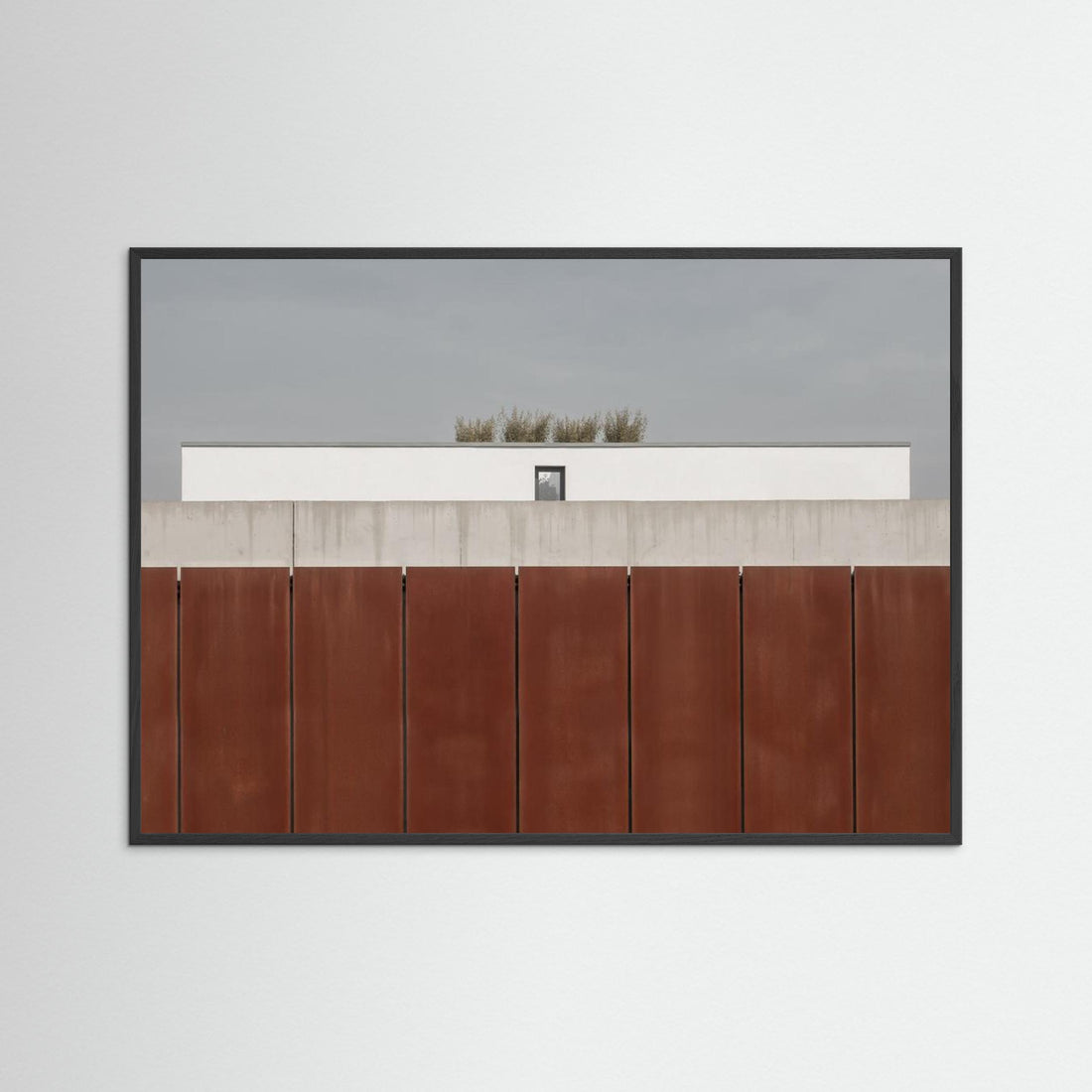 behind the wall by Klaus Lenzen