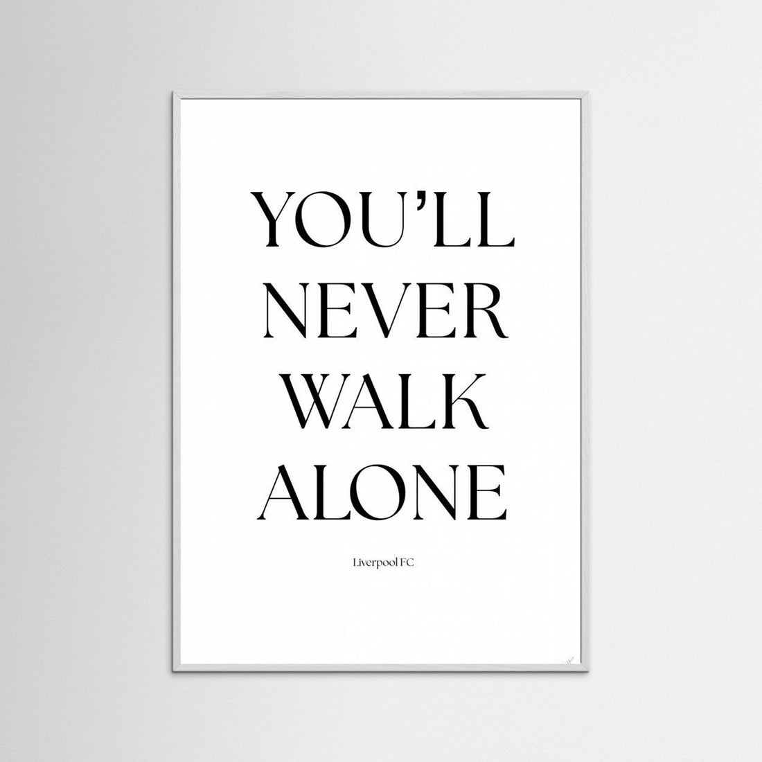 You will never walk alone by Anne Marie Volfova