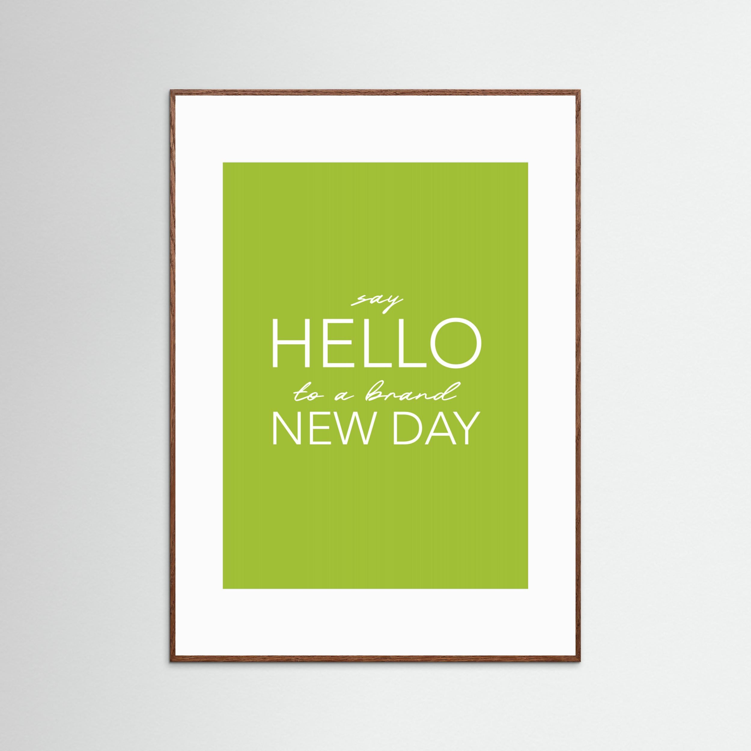 Say Hello To a Brand New Day by Andreas Magnusson