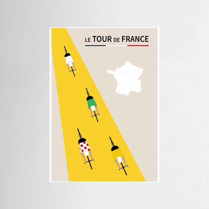 le Tour de France Poster by Paperago