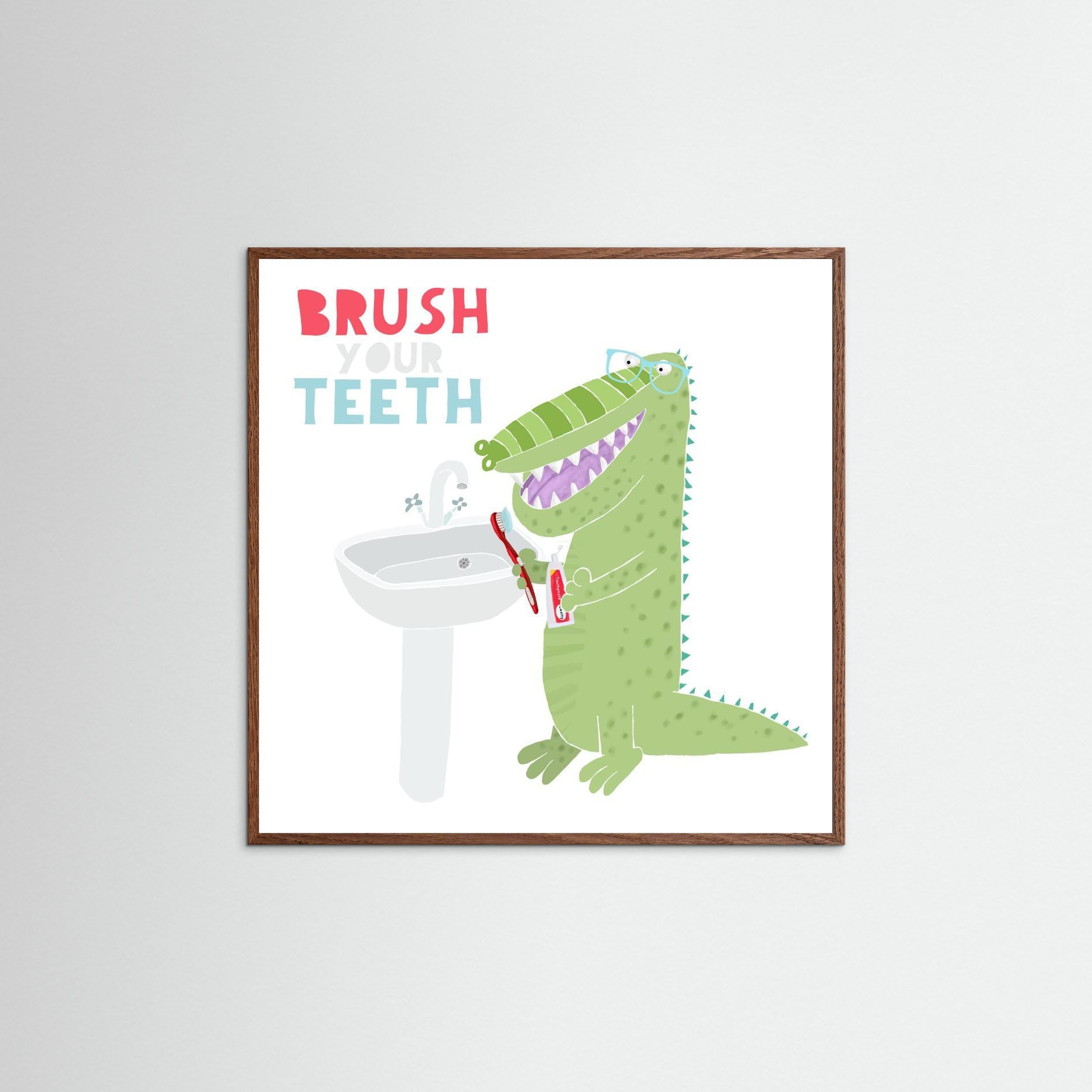 Brush Your Teeth with Funny Crocodile by Carla Daly