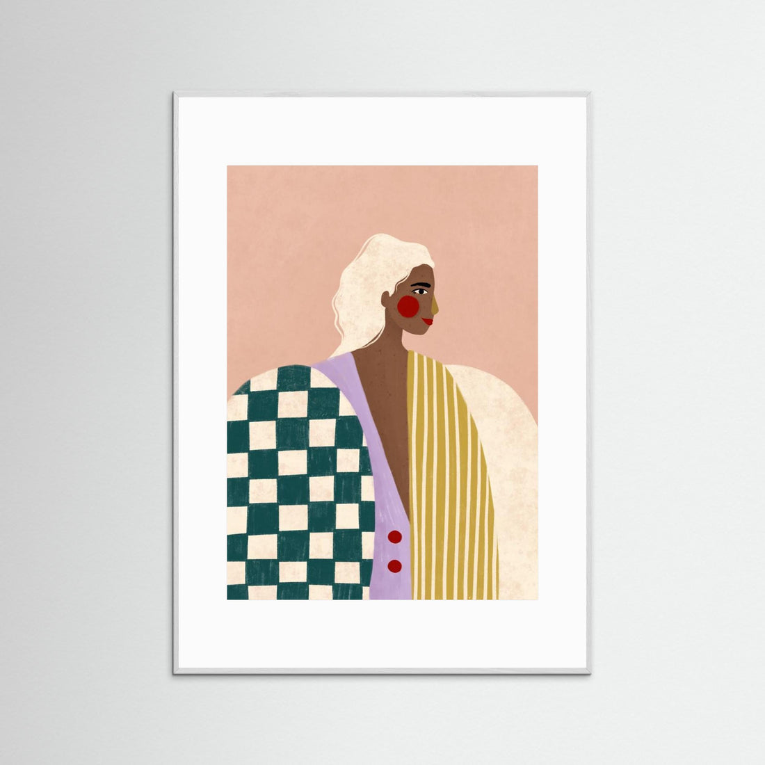 Funky Blouse by Bea Müller - Fine Art Paper Print - dreamtprint.art - 14 x 21 cm / 5 x 8″ (A5)