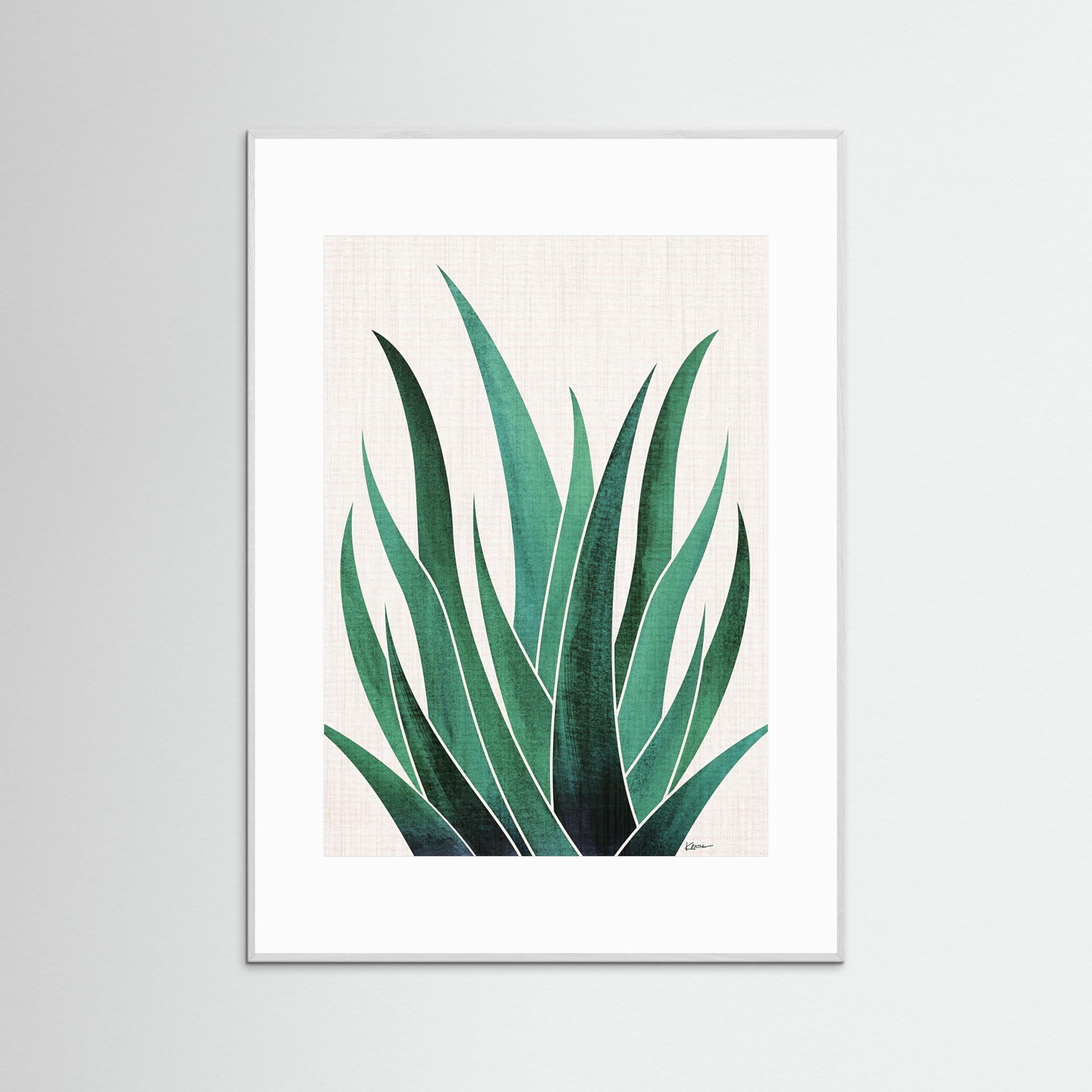 Desert Agave Cactus by Kristian Gallagher