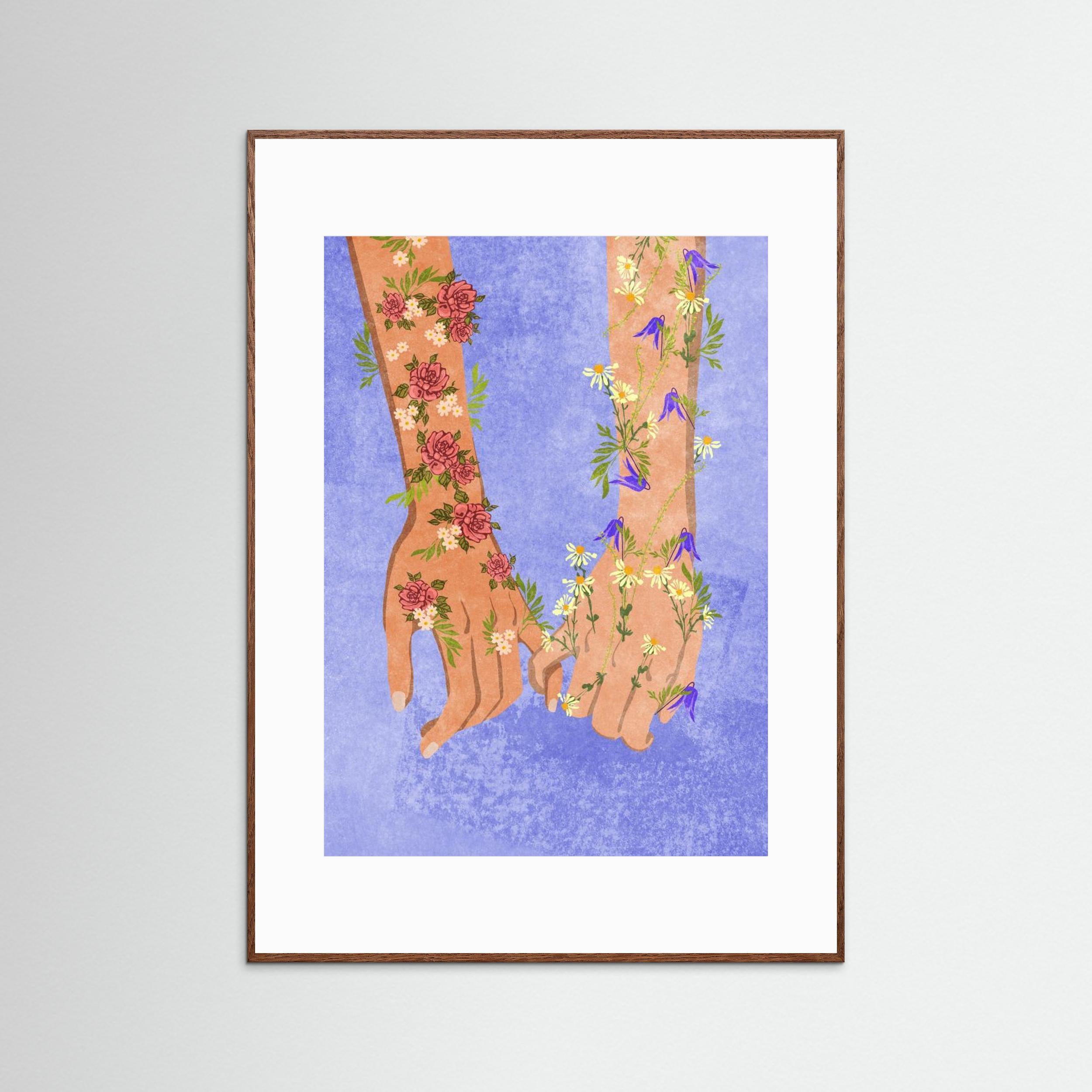 Holding hands by Raissa Oltmanns