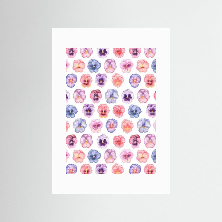 Pansy pattern by Linda Sitniece