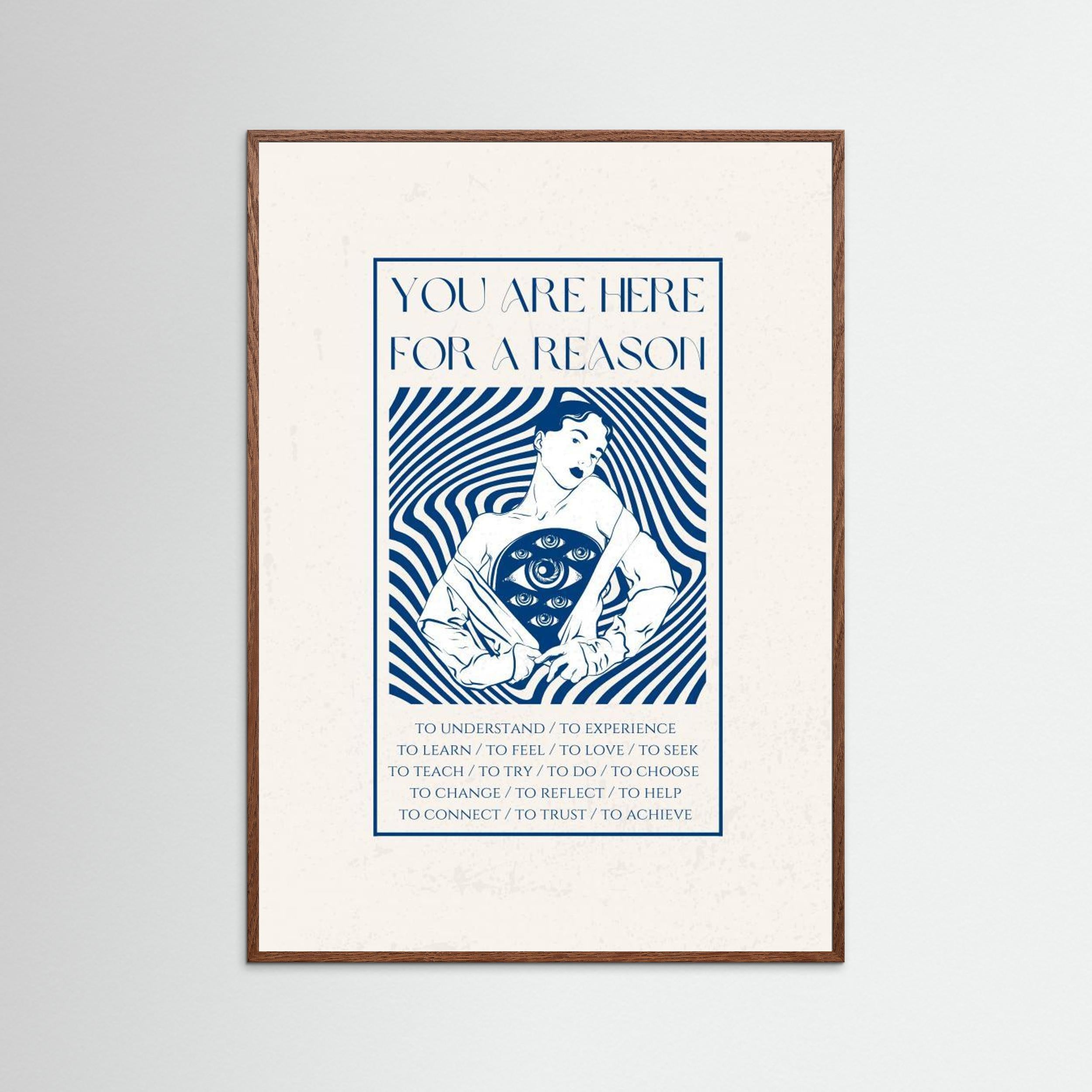 Stylized Human Figure Revealing Multiple Eyes On The chest by Nazma Khokhar