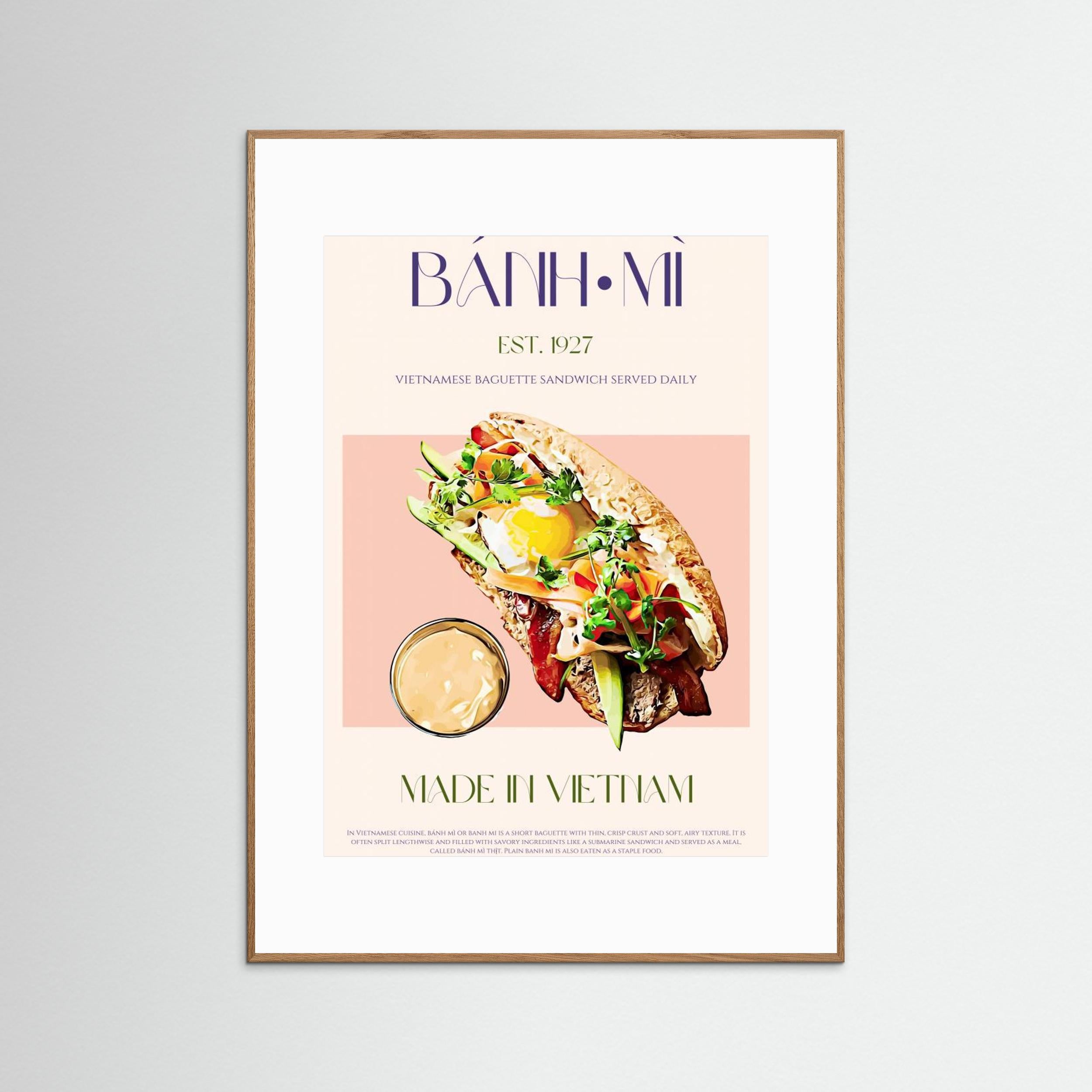 23ratiobanhmiprint by Nazma Khokhar