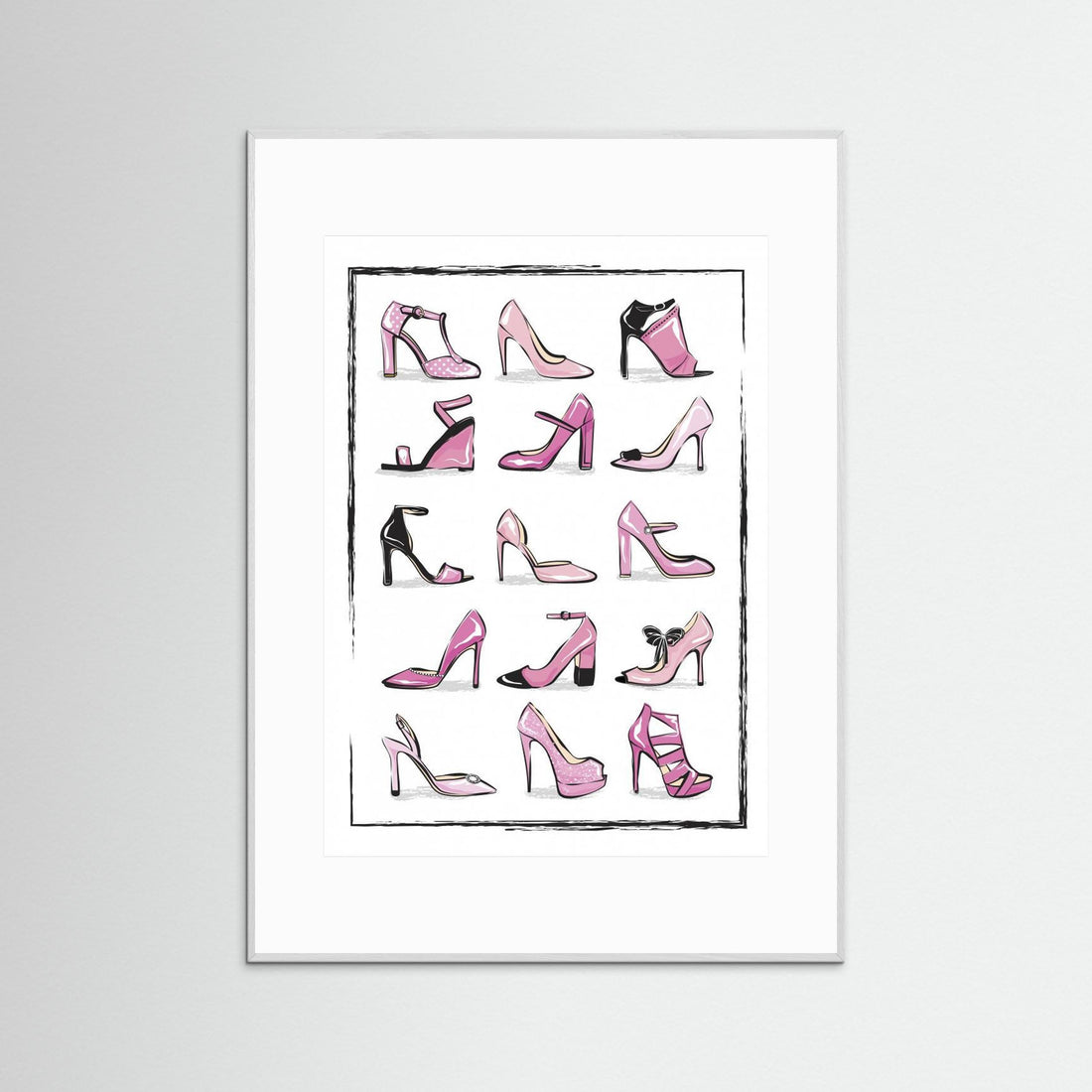 Pink Shoes by Martina