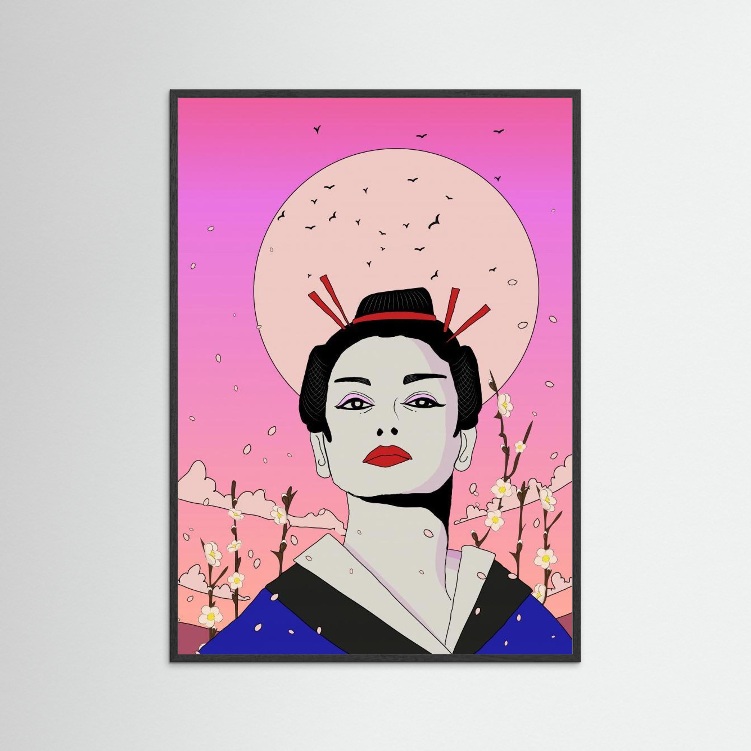 Japanese Geisha by Nicholas