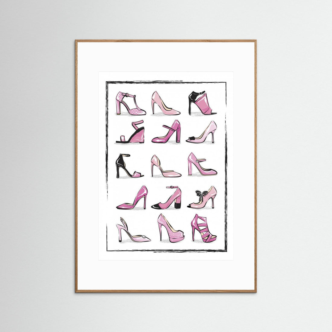Pink Shoes by Martina