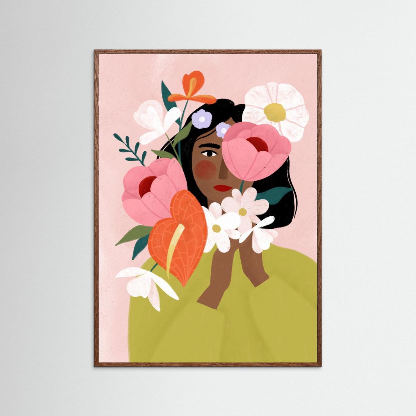 Flower Lady by Bea Müller