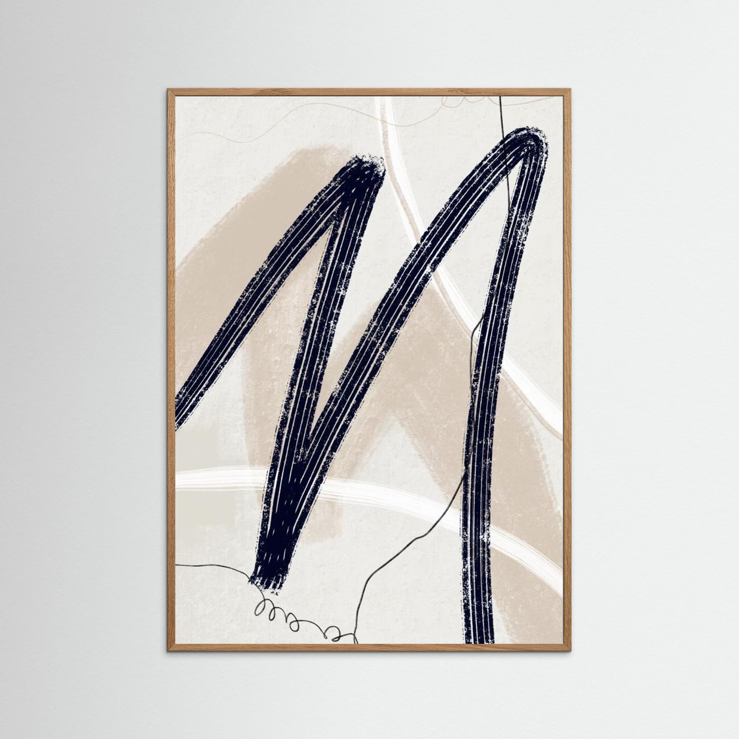 Abstract Lines No. 2 by Anne Marie Volfova