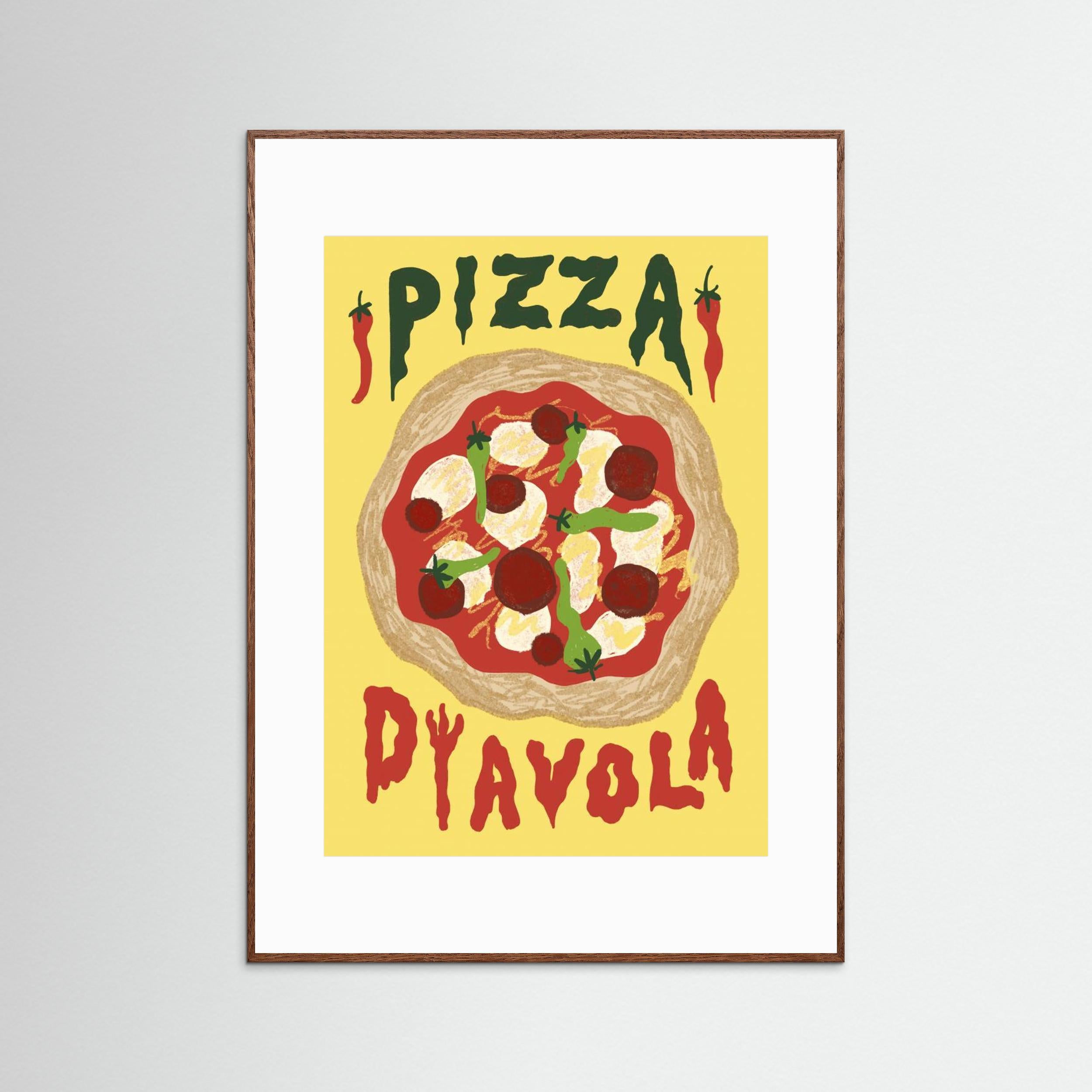 Pizza Diavola by Studio Dolci