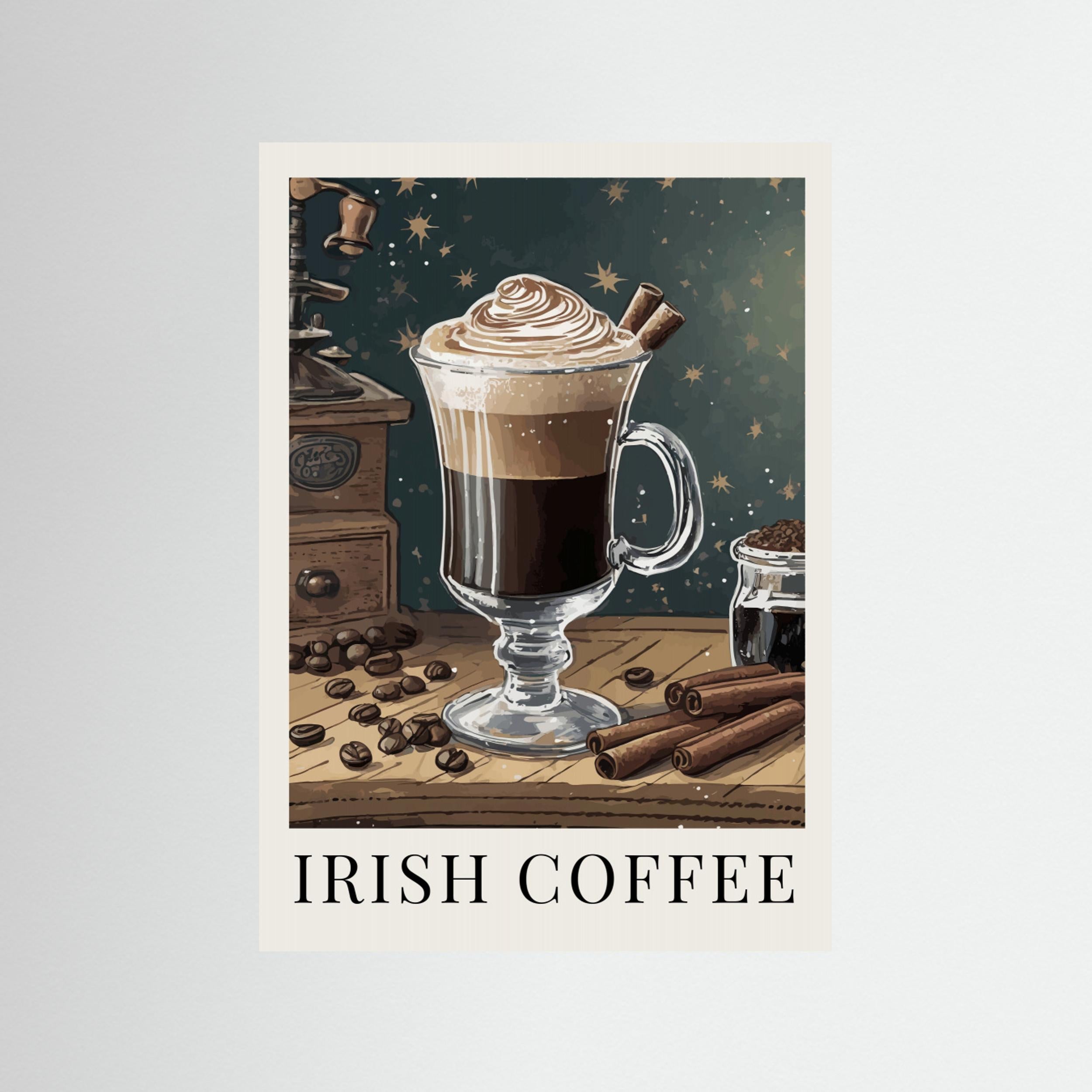 Irish Coffee by Andreas Magnusson - Fine Art Paper Print - dreamtprint.art - 14 x 21 cm / 5 x 8″ (A5)