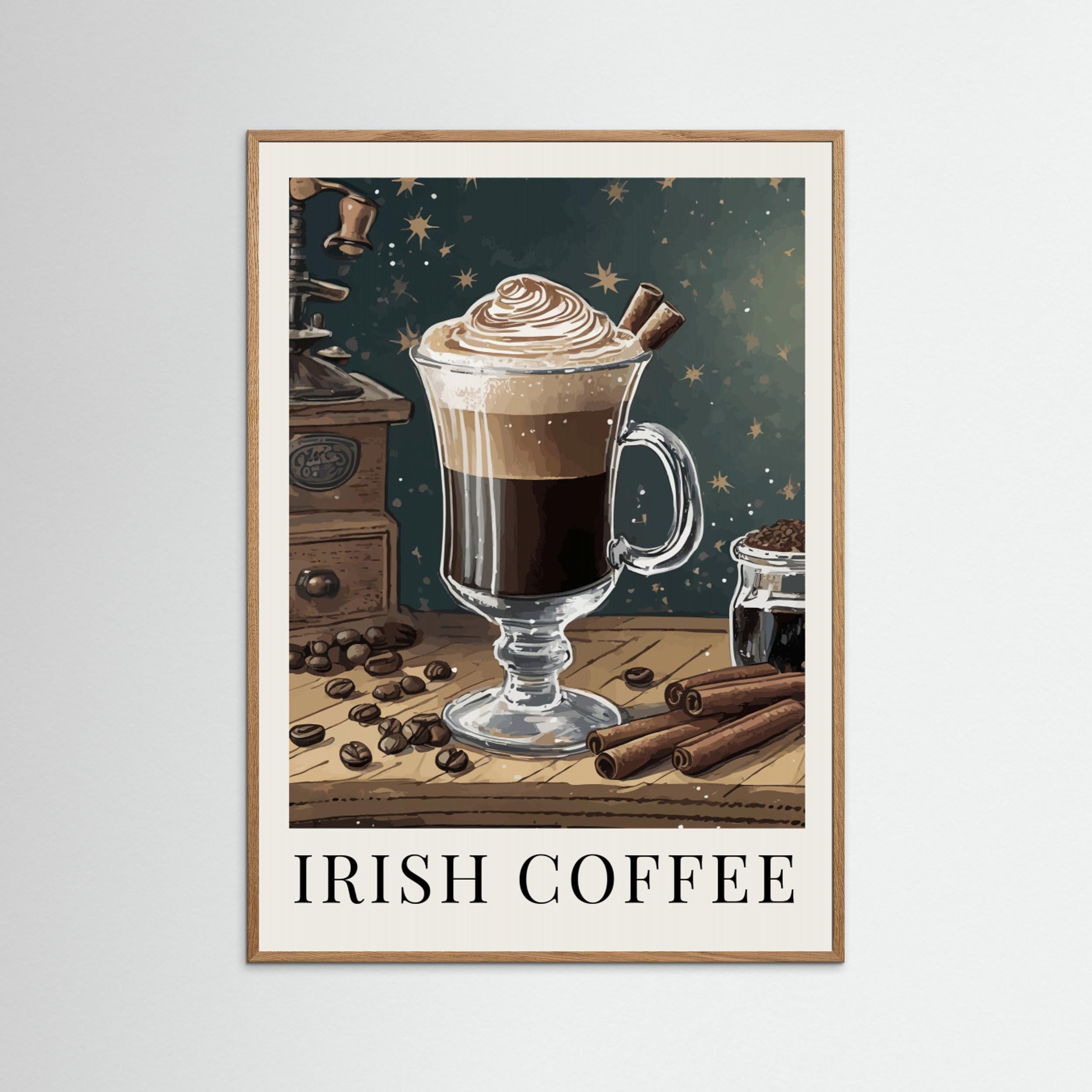 Irish Coffee by Andreas Magnusson - Fine Art Paper Print - dreamtprint.art - 14 x 21 cm / 5 x 8″ (A5)