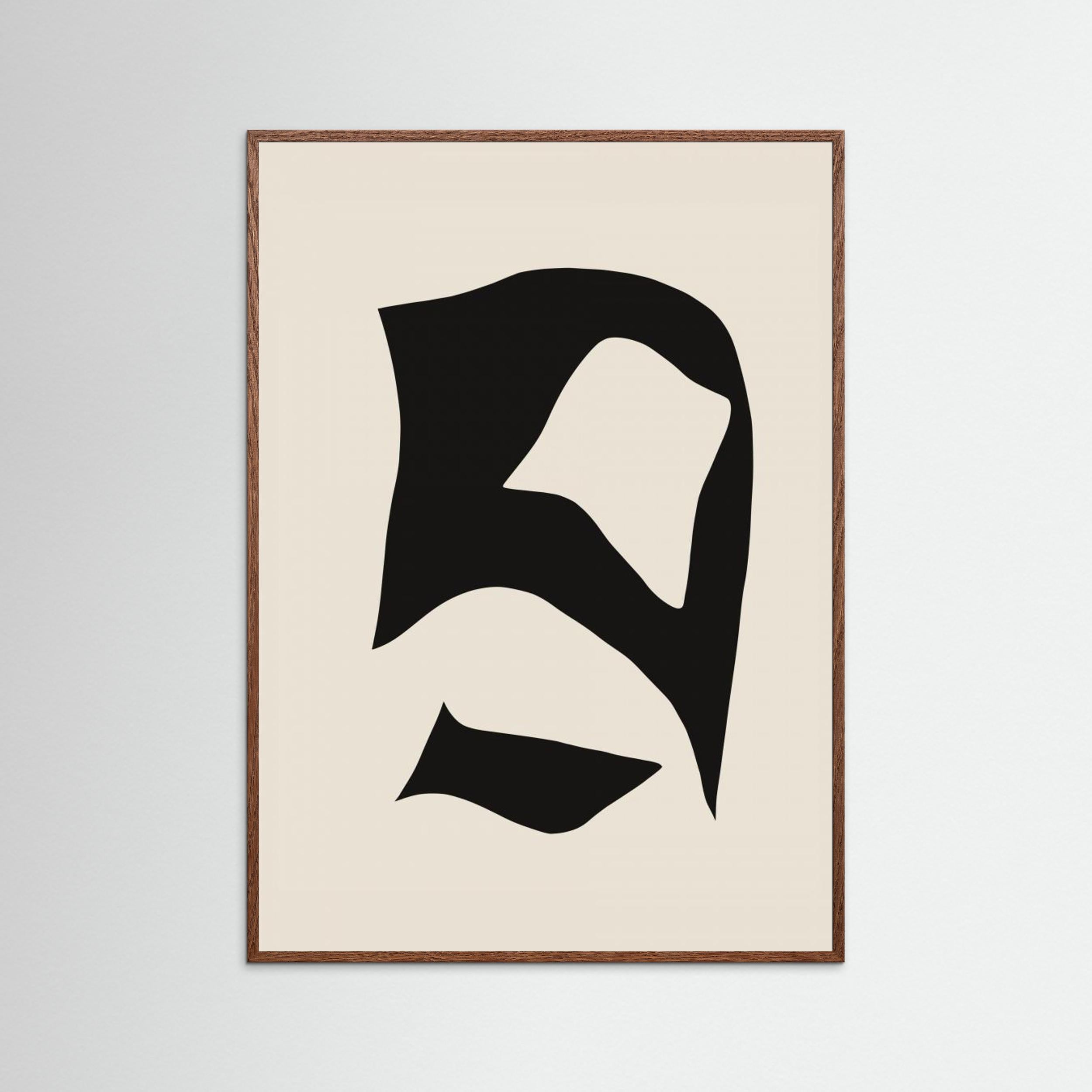 Distorted Black Cut Out by Little Dean