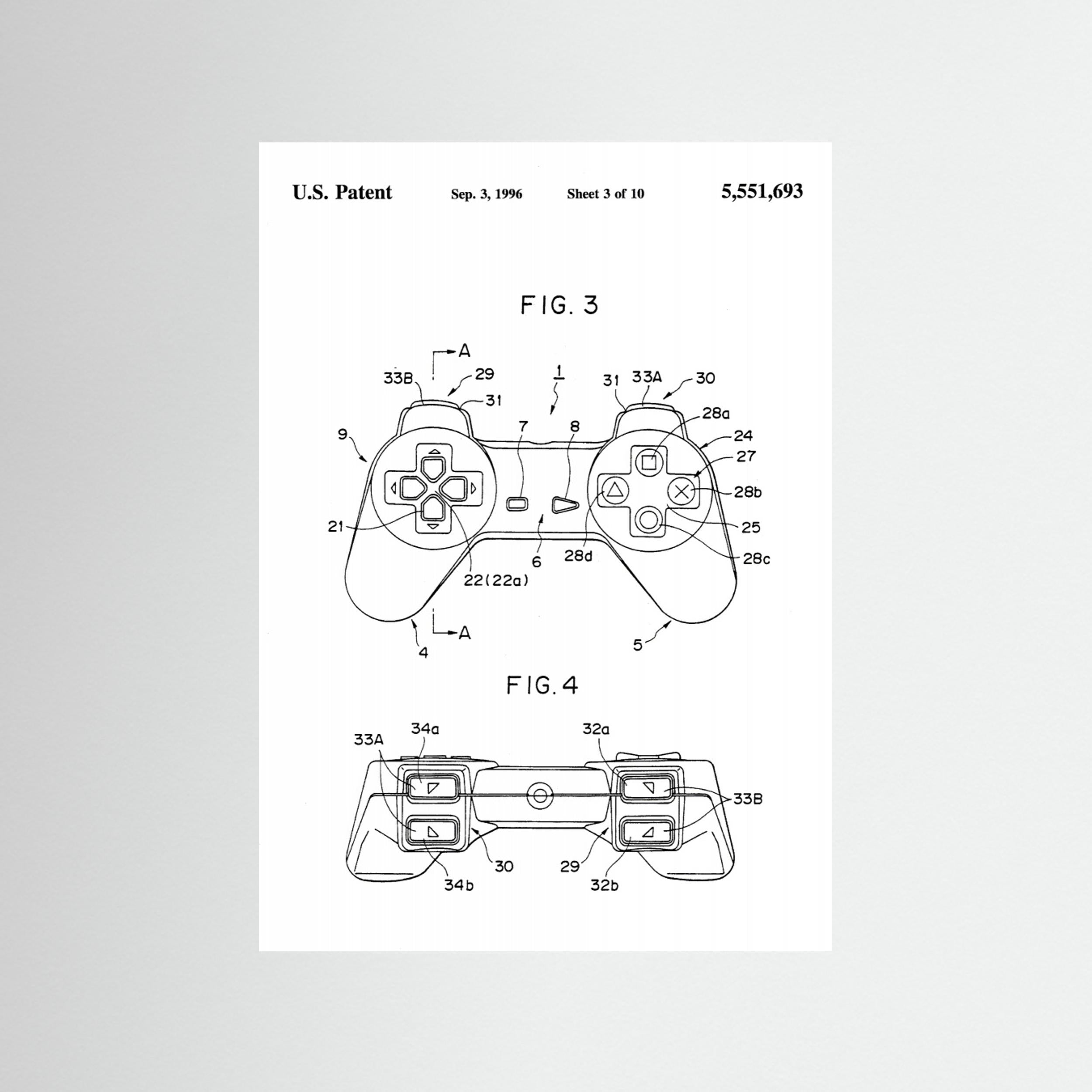 Controller Unit Patent 1996 by Andreas Magnusson