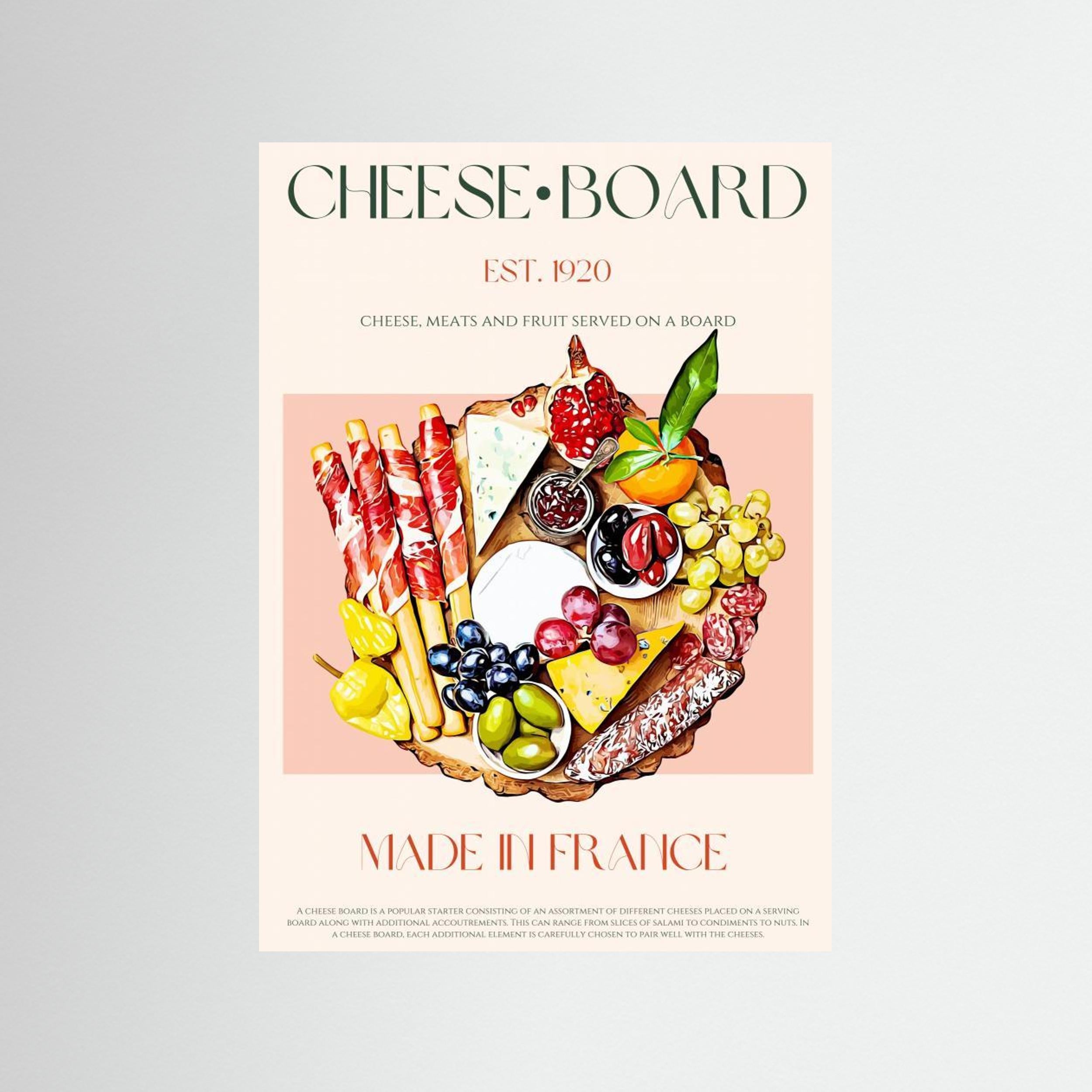23ratiocheeseboardprint by Nazma Khokhar
