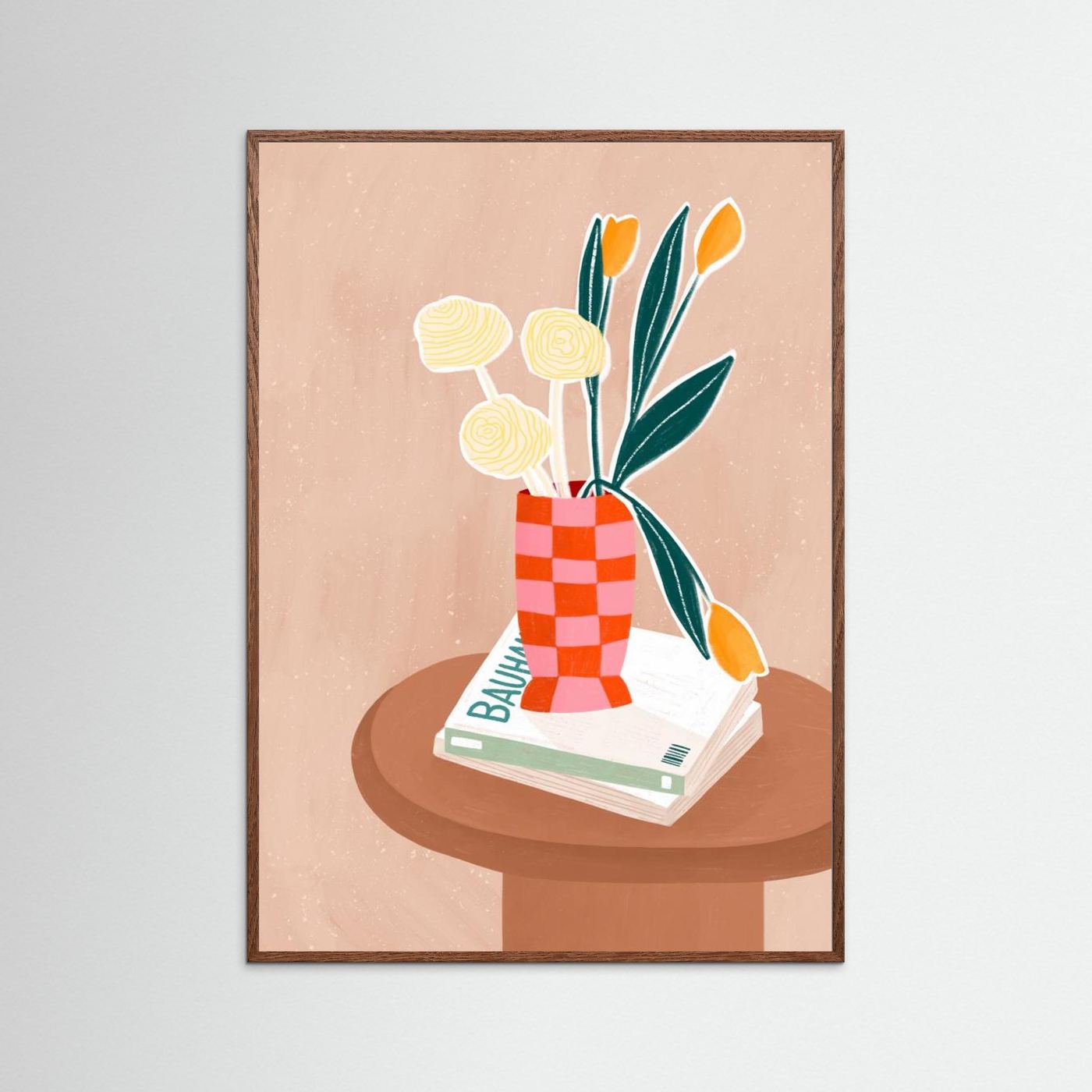 Checkered Vase by Bea Müller