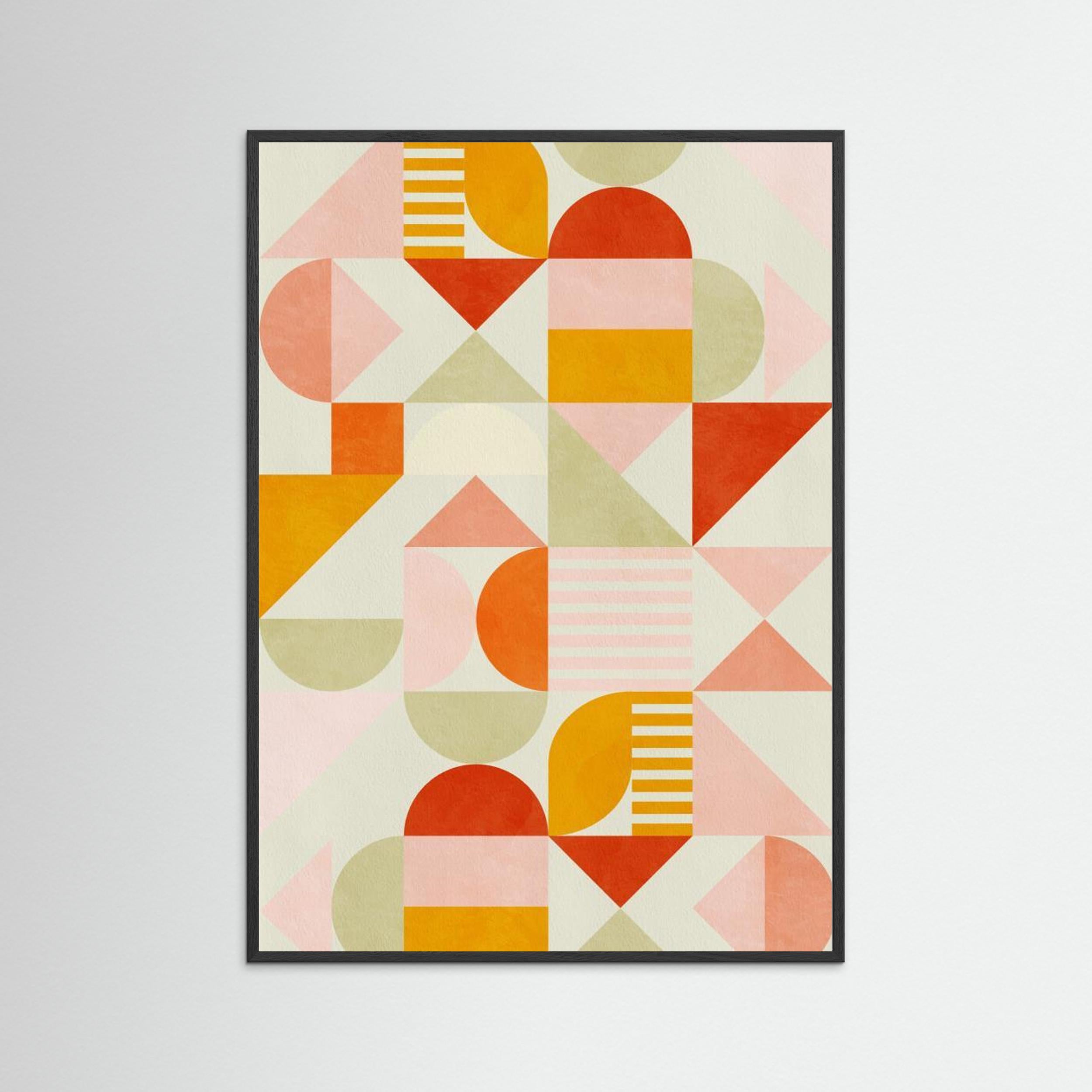 Bauhaus Fun Pastel by Ana Rut Bre