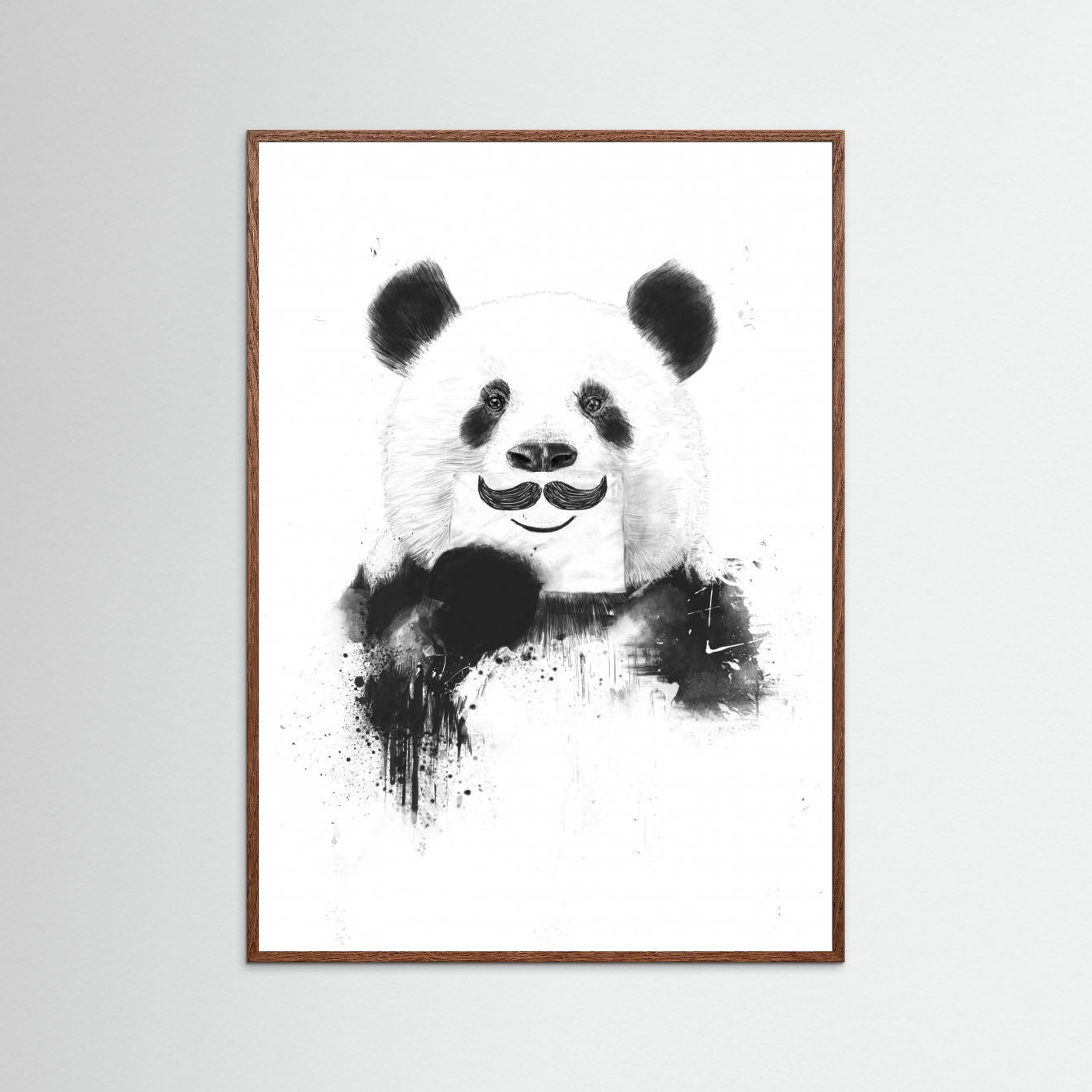 Funny panda by Balazs Solti