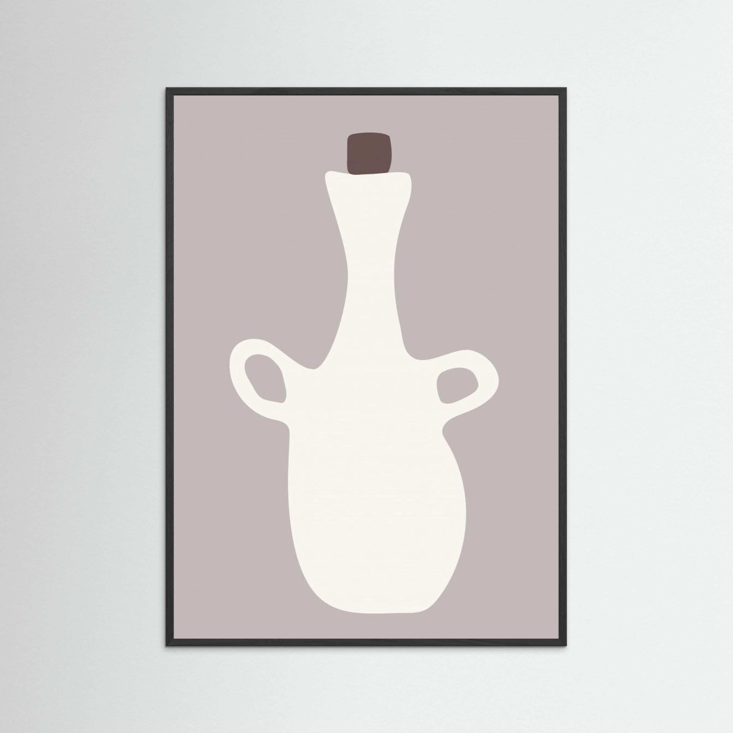 Kitchen Poetry Bottle Two by Christina Heitmann
