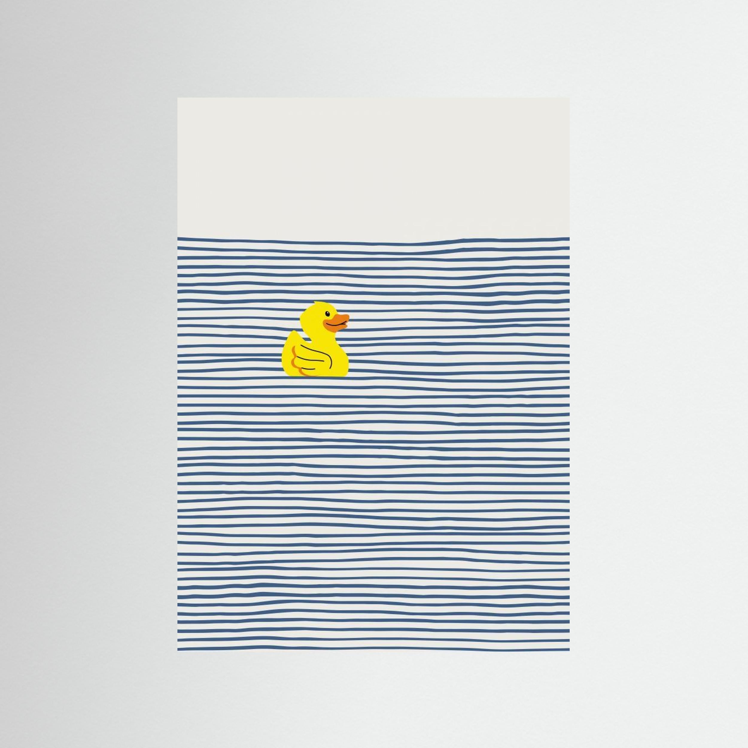 Yellow Rubber Duck by Little Dean