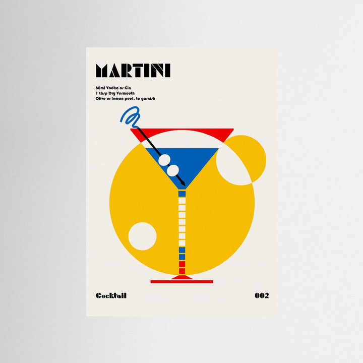 Martini Bauhaus Cocktail by Retrodrome