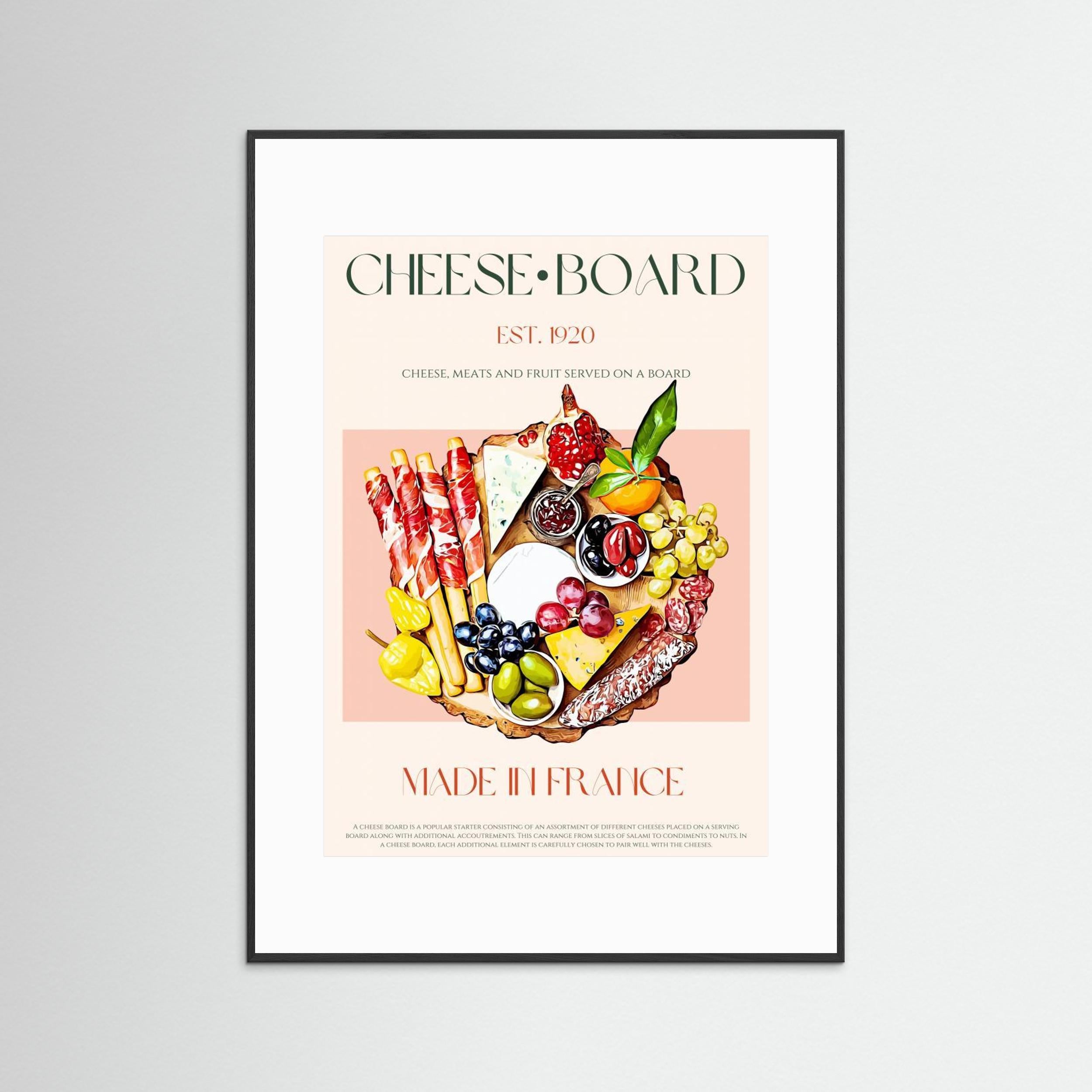 23ratiocheeseboardprint by Nazma Khokhar