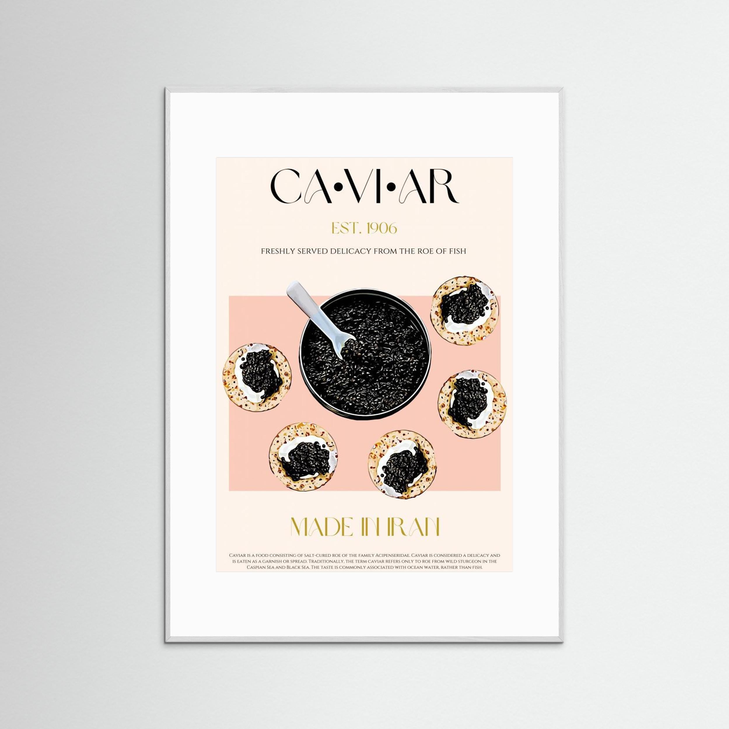 23ratiocaviarprint by Nazma Khokhar