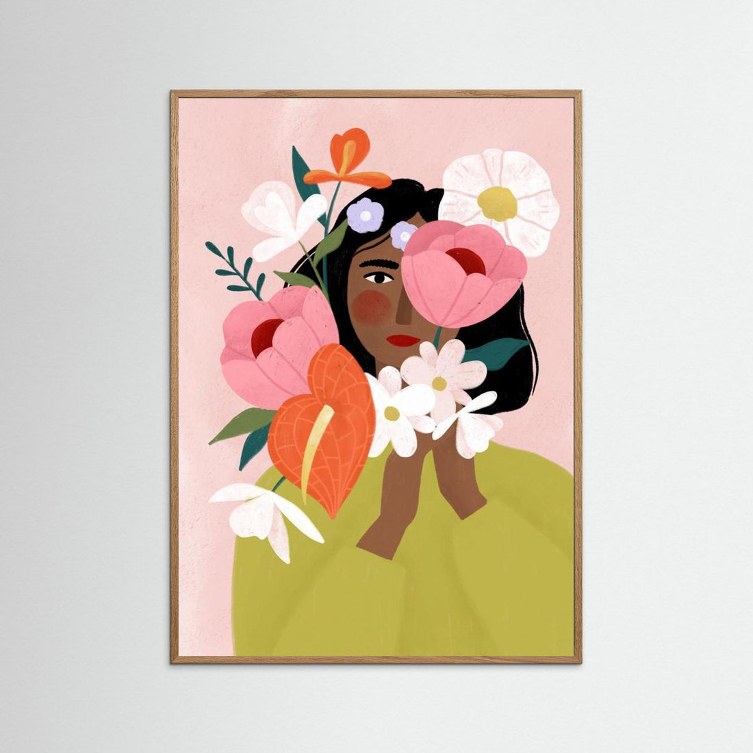 Flower Lady by Bea Müller