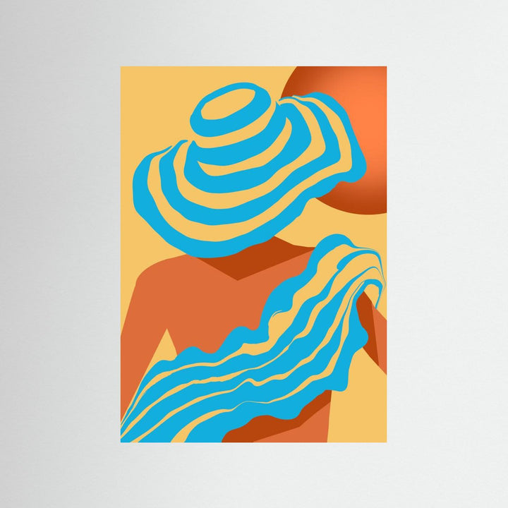 The Blue Sarong by Sannel Larson