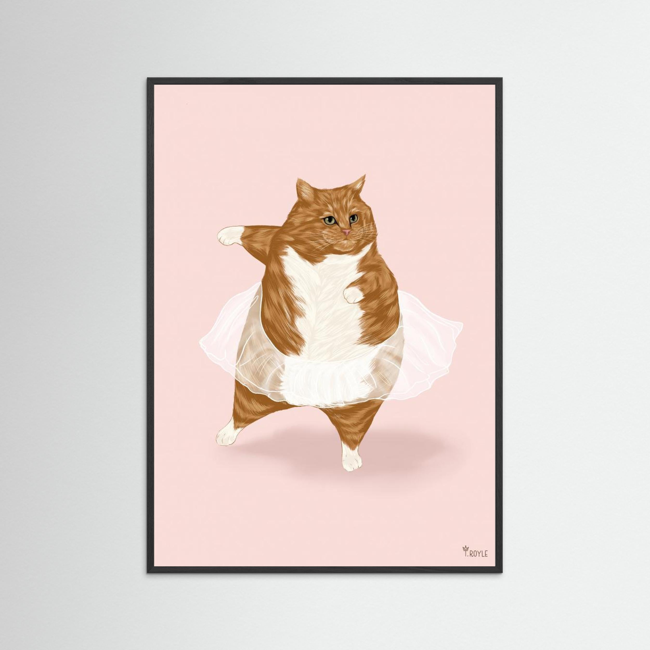 Ballet Cat - &#039;I can do anything I dream of&#039; by Tara Royle