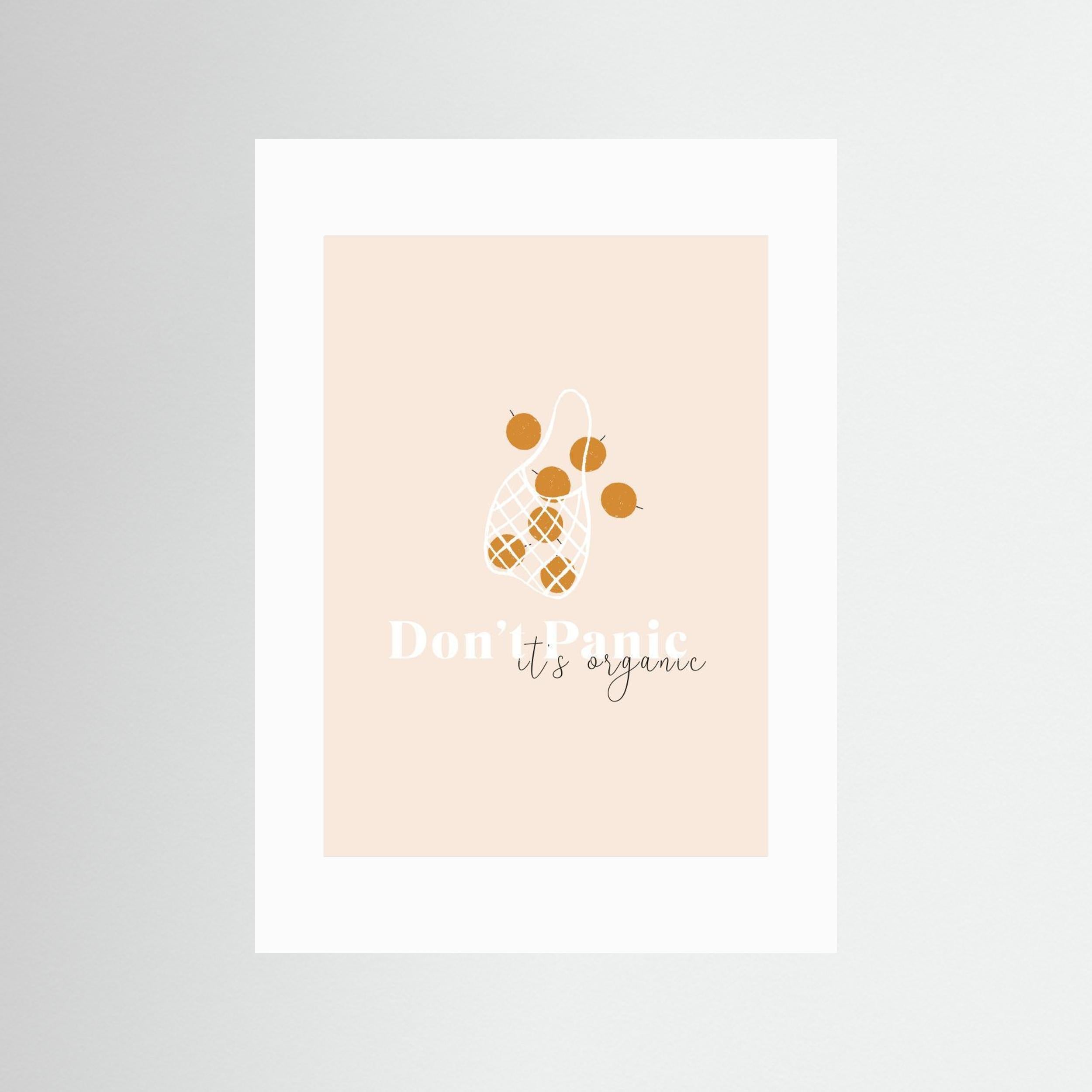 Don't Panic It's Organic by Aislinn Simmonds