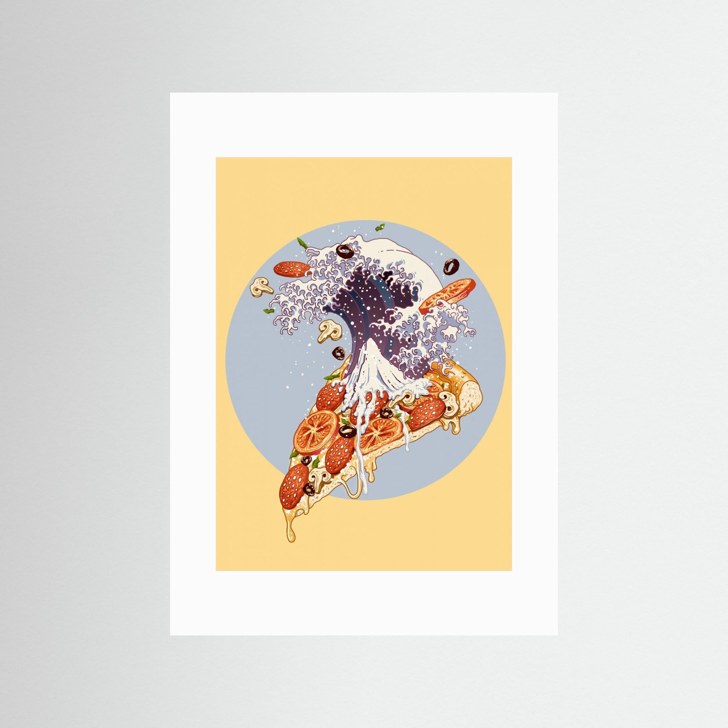 kanagawa pizza by Adam Lawless