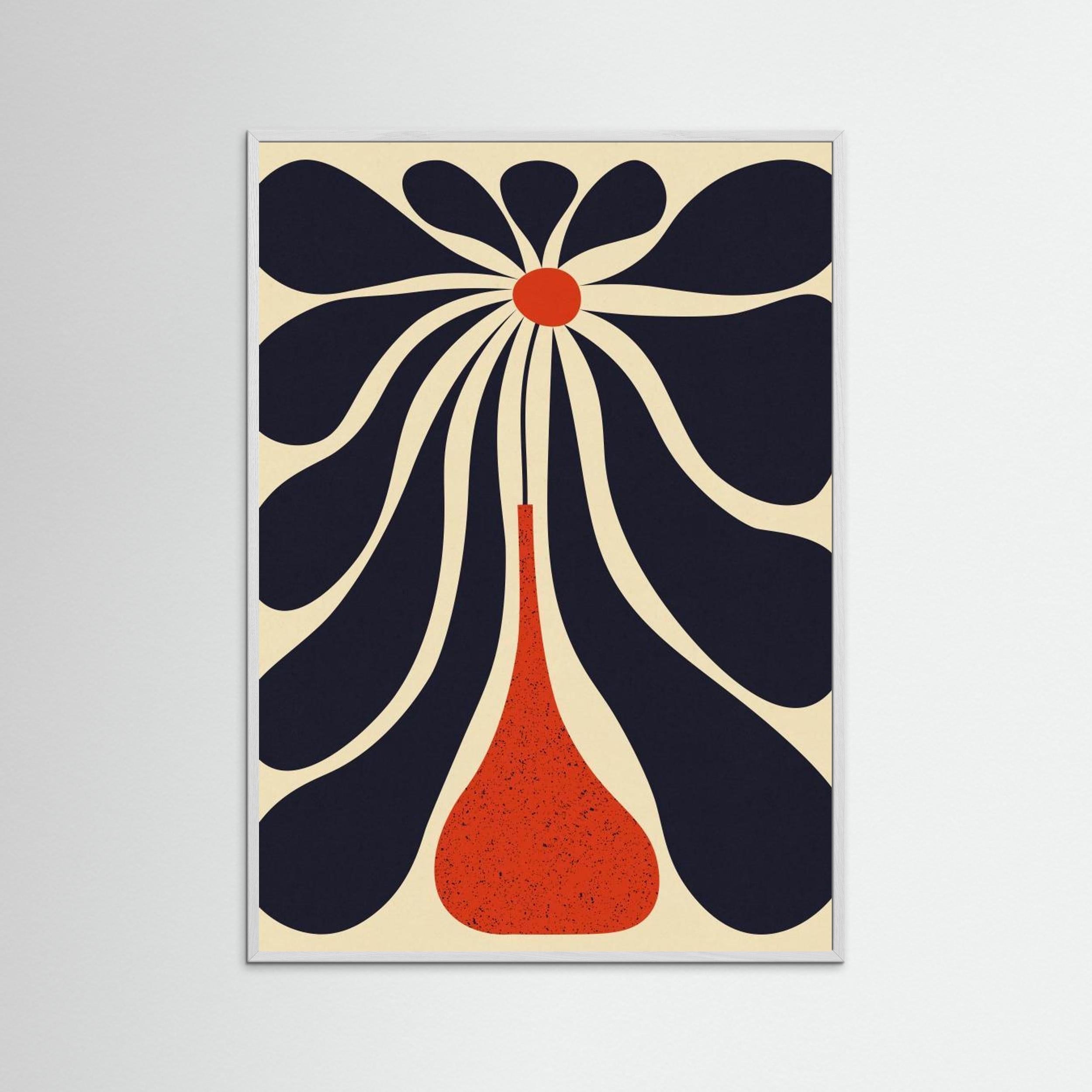 Lazy Flower by Alisa Galitsyna - Fine Art Paper Print - dreamtprint.art - 14 x 21 cm / 5 x 8″ (A5)