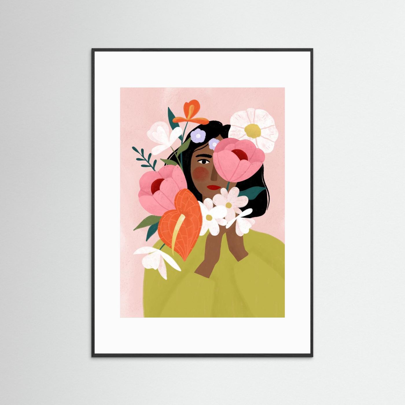 Flower Lady by Bea Müller